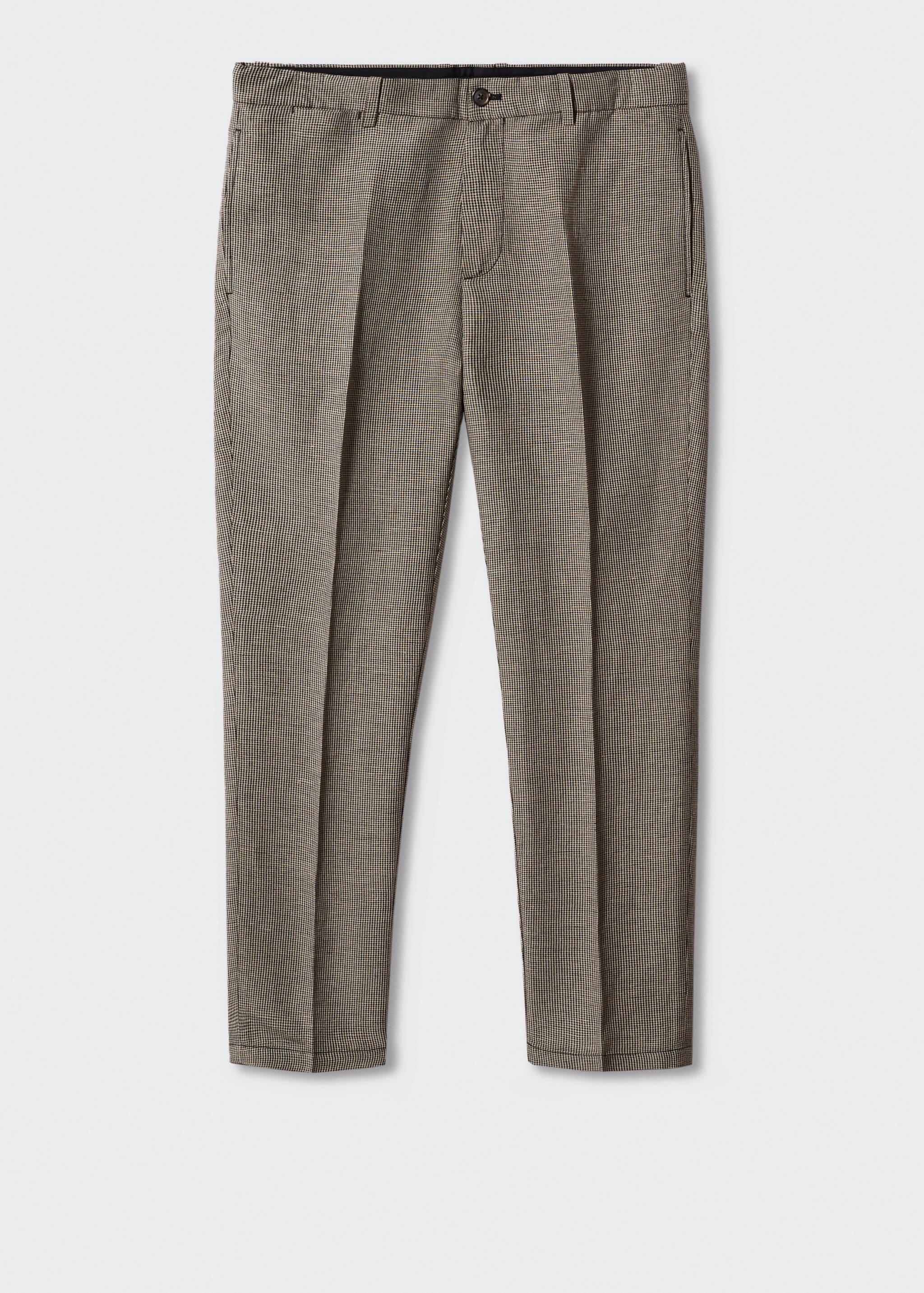 Slim fit linen trousers - Article without model