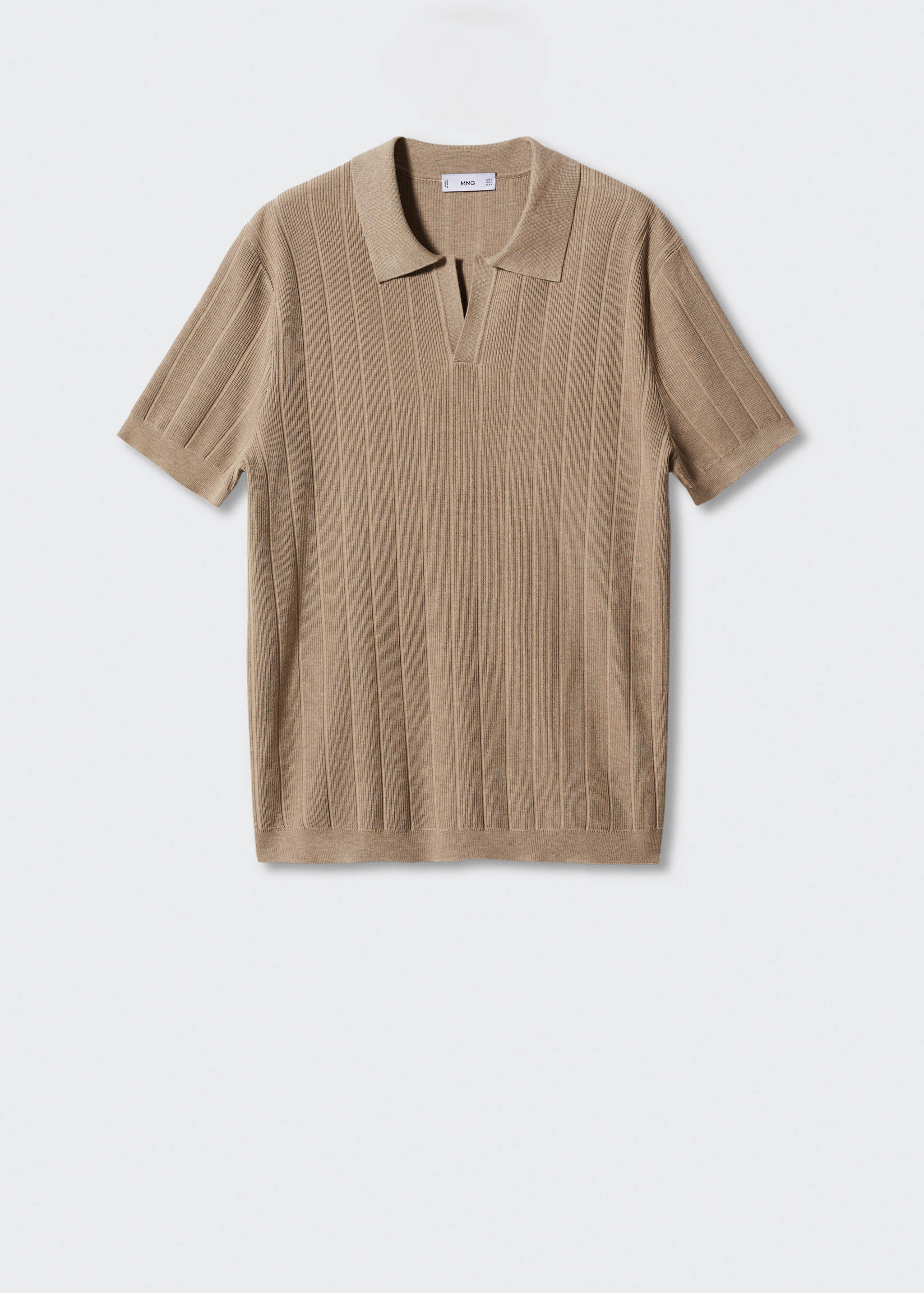 Polo maille modal structuré  - Article sans modèle