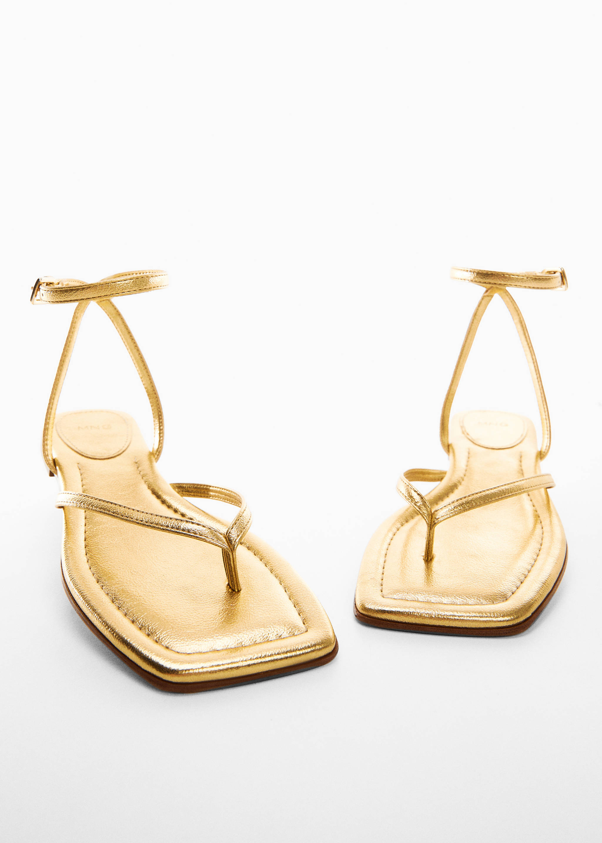 Metallic straps sandals - Details of the article 5