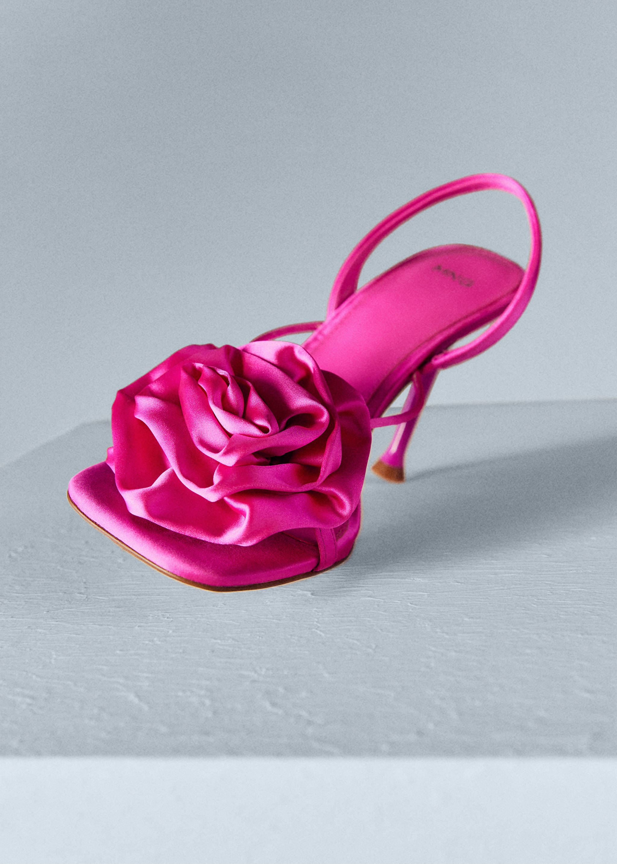 Maxi flower heeled sandal - Details of the article 3