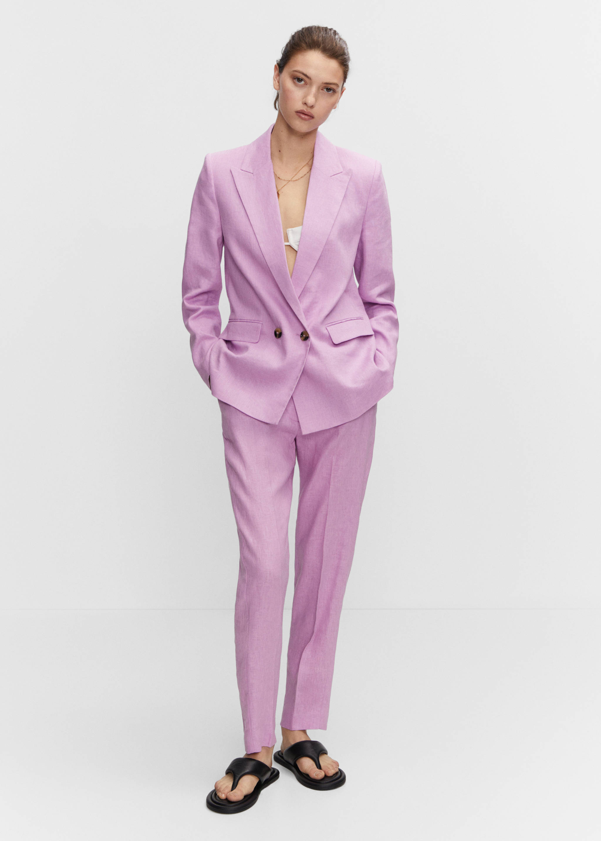 100% linen pants - General plane