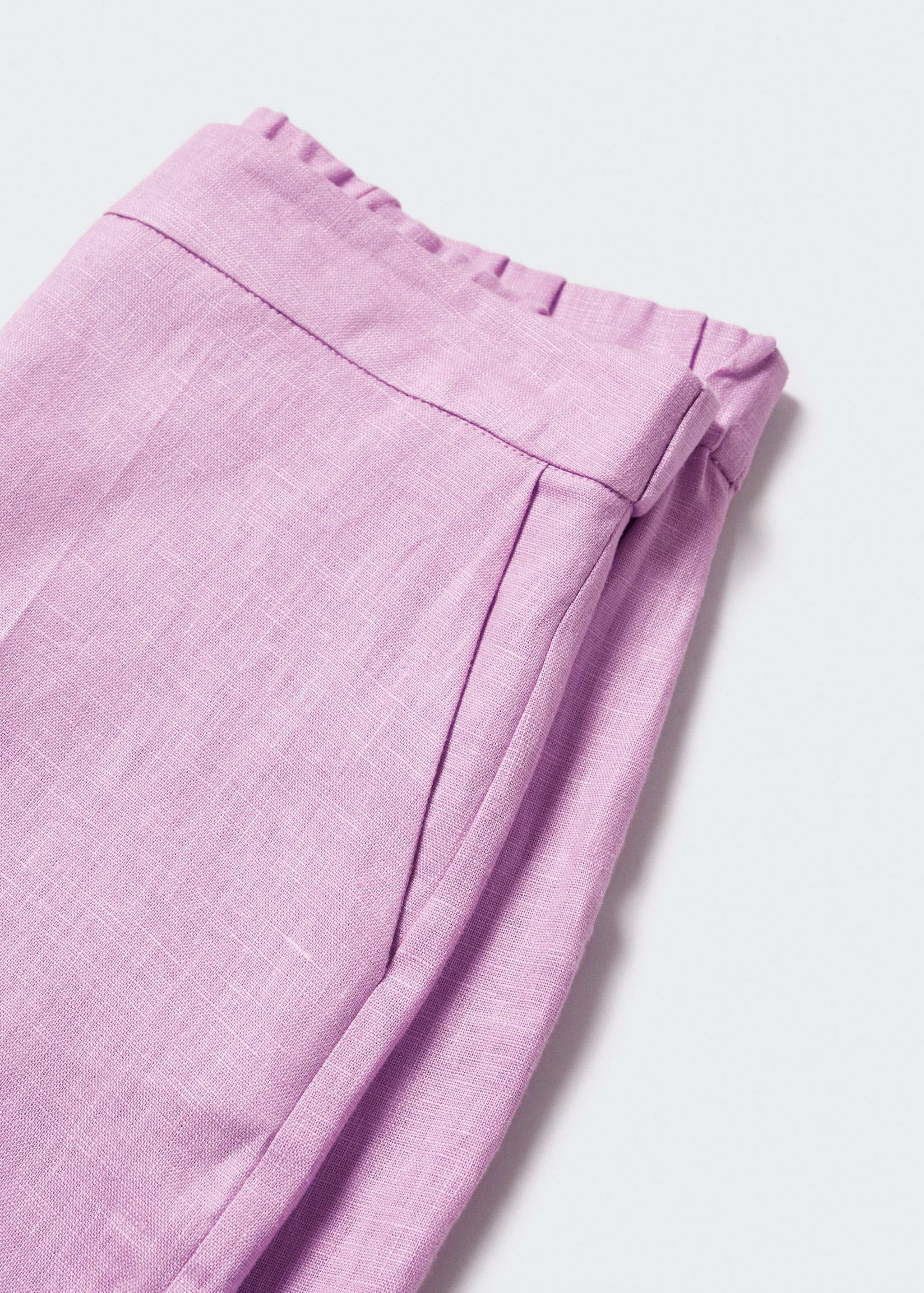 100% linen pants - Details of the article 8