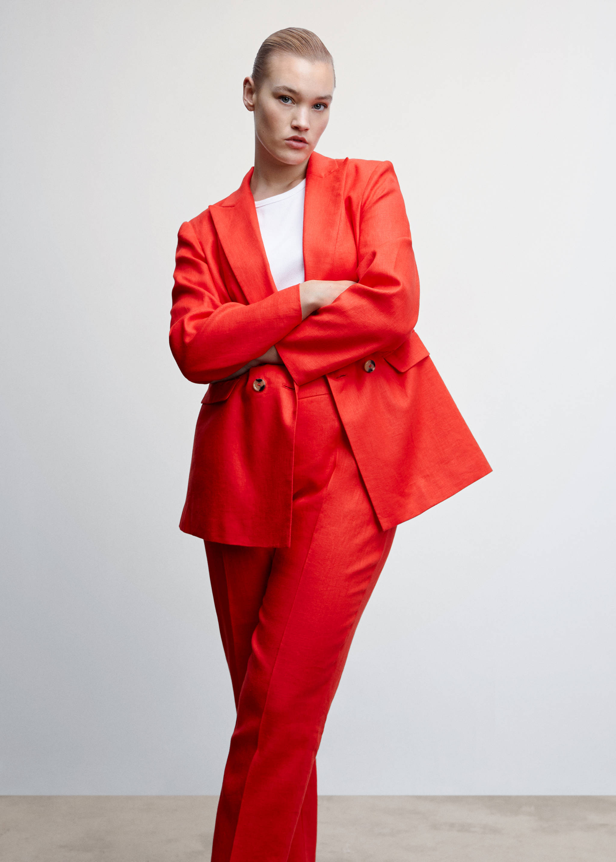 100% linen pants - Details of the article 5