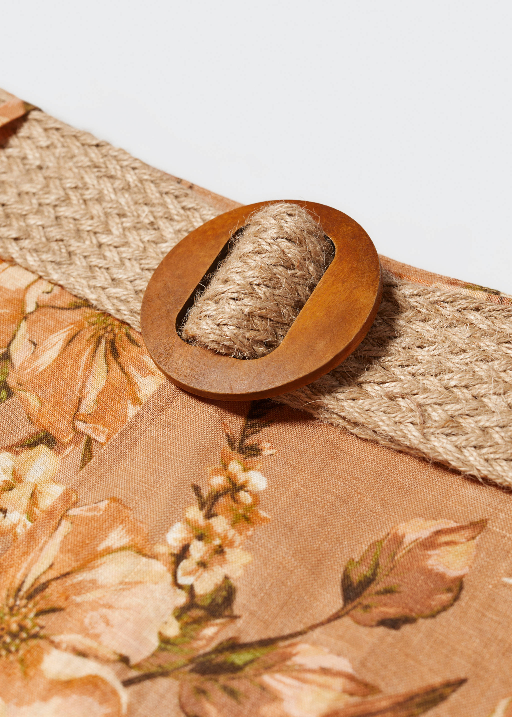 Floral linen pants - Details of the article 8