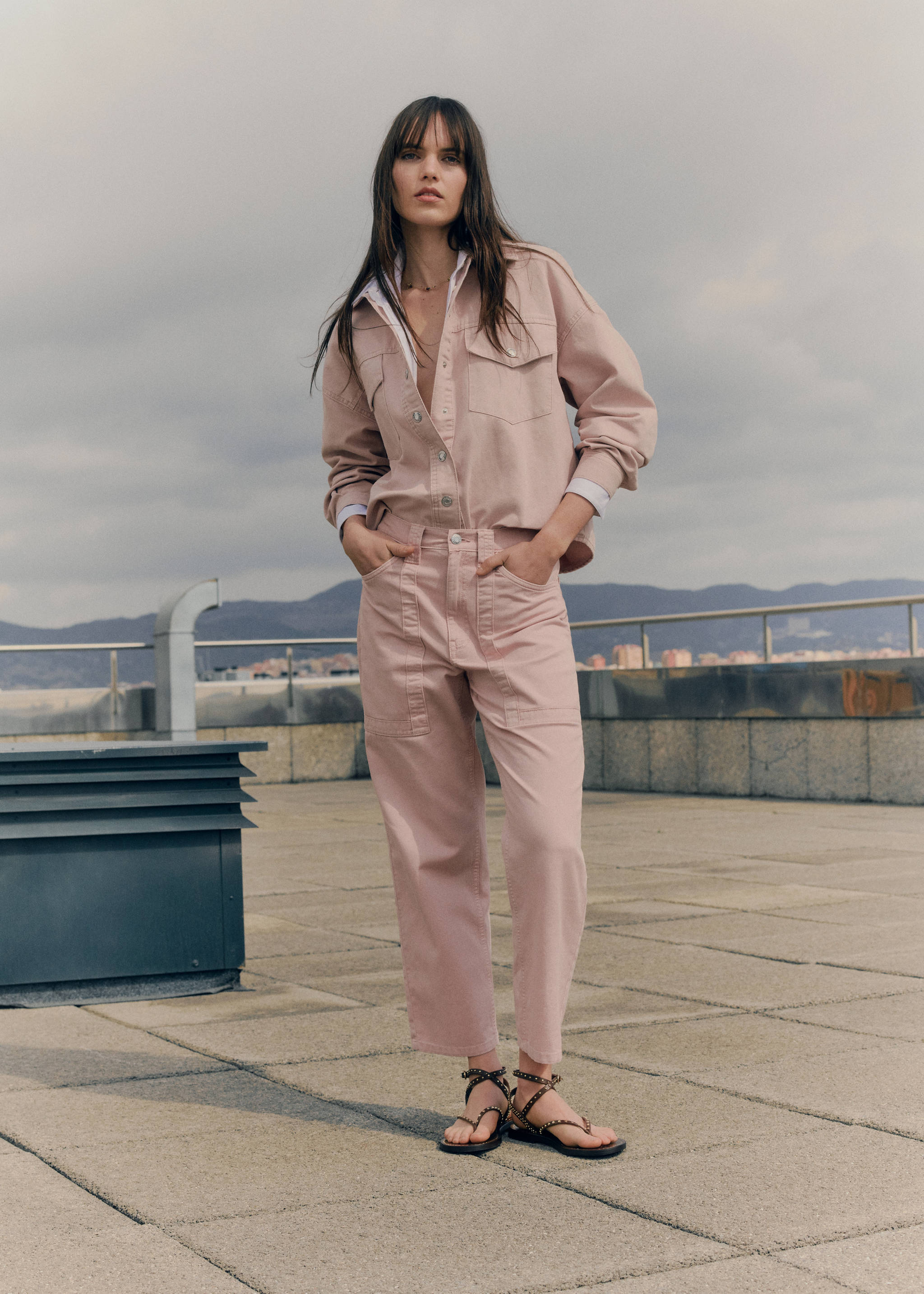 High-waist slouchy jeans - Details of the article 6