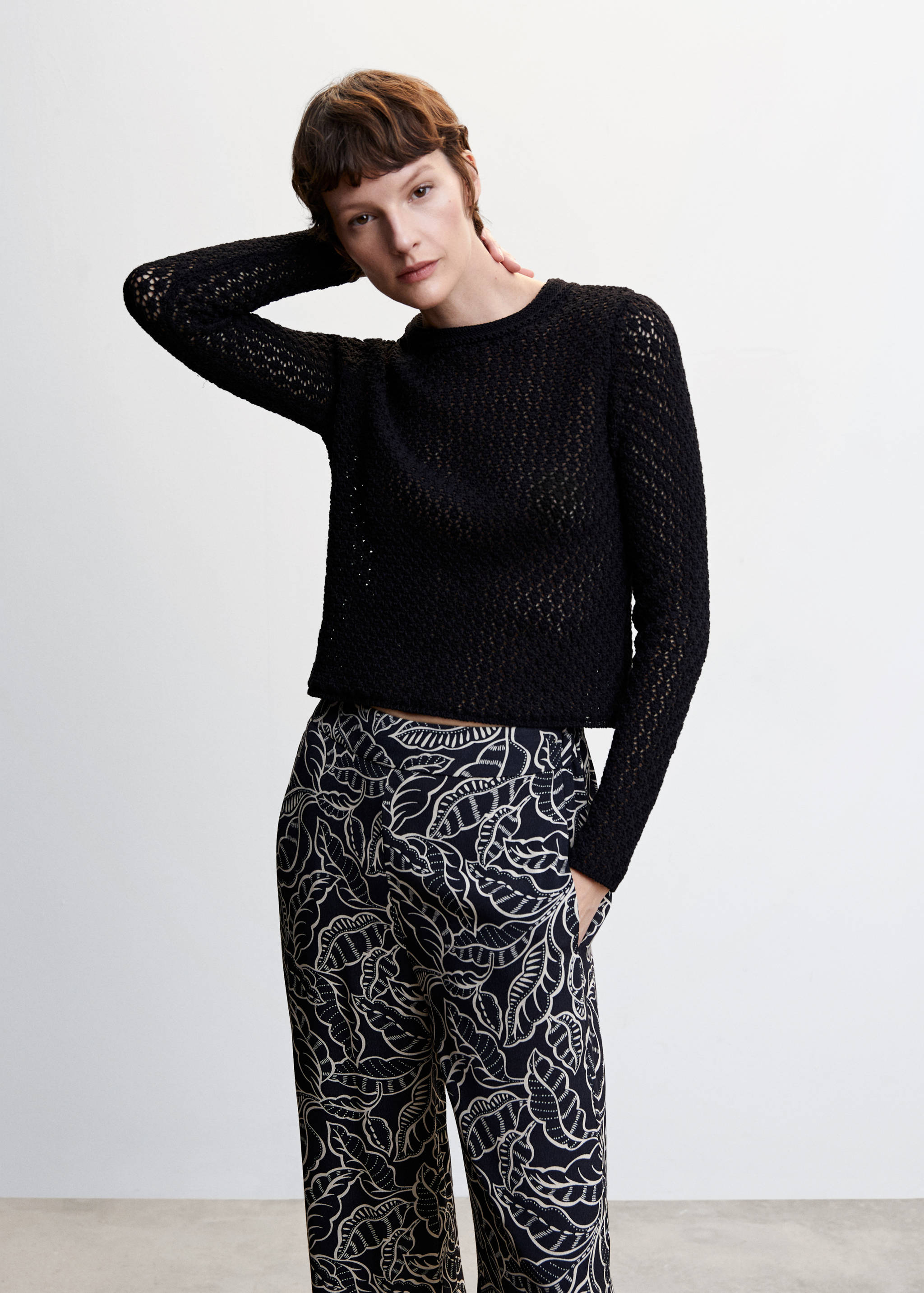 Брюки палаццо - Деталь изделия 1