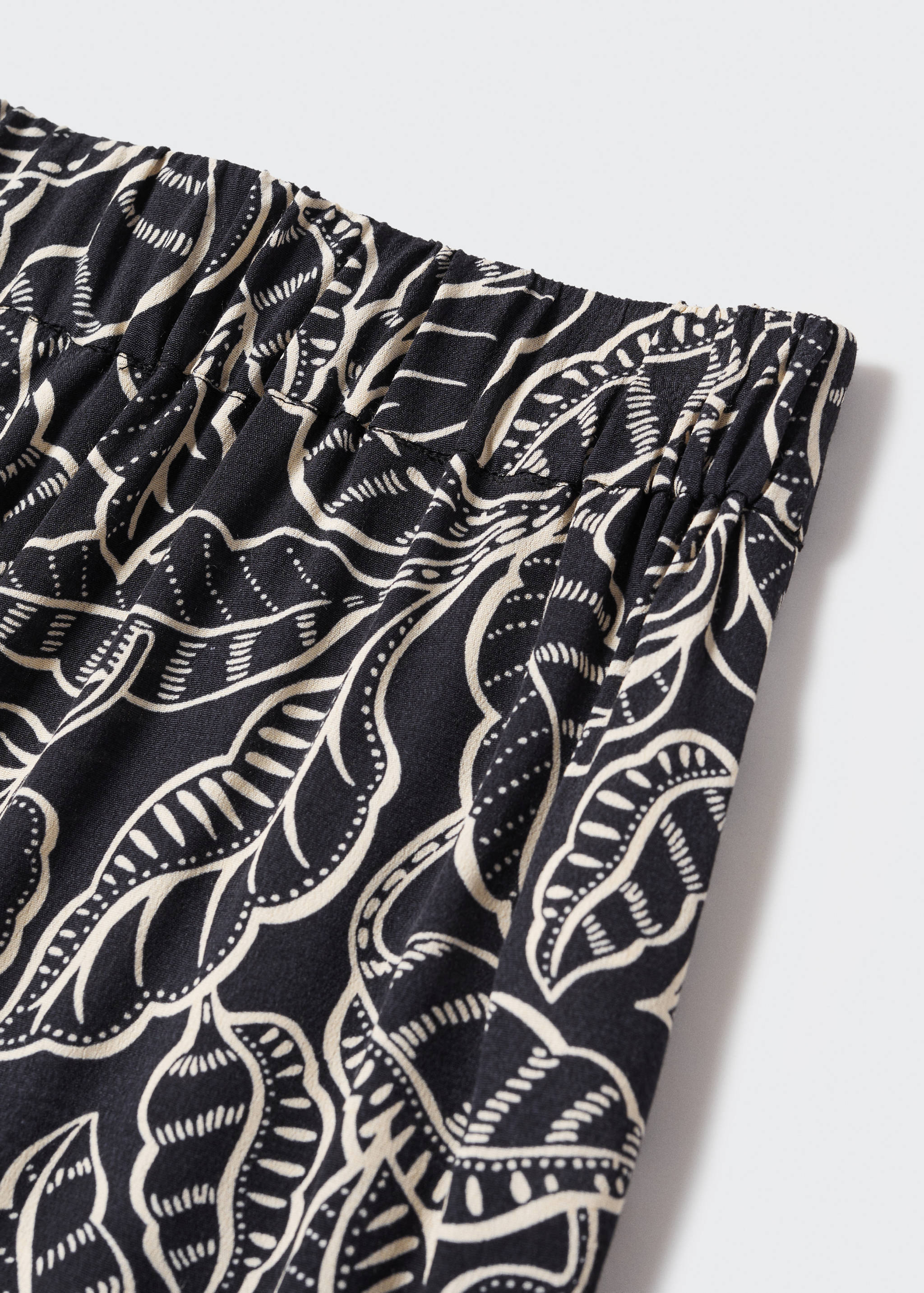 Брюки палаццо - Деталь изделия 8