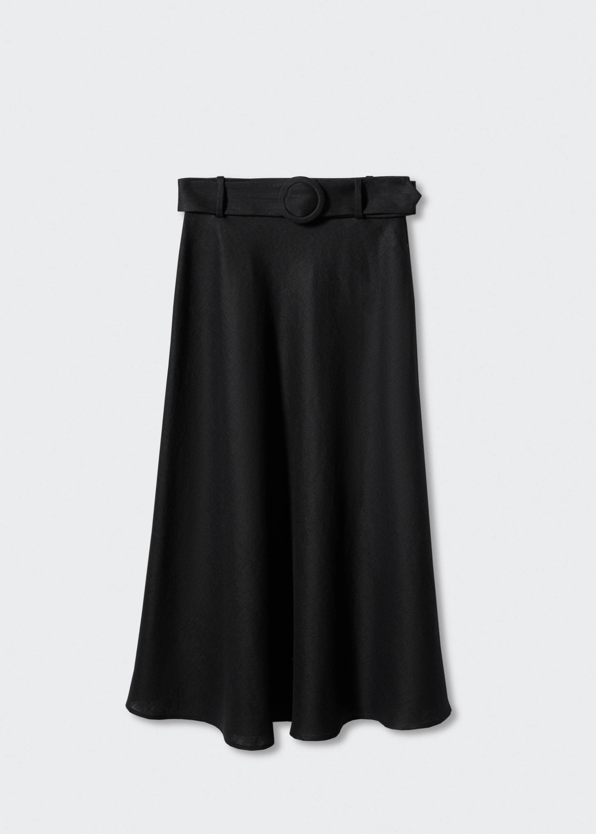 Linen skirt with belt - Article without model