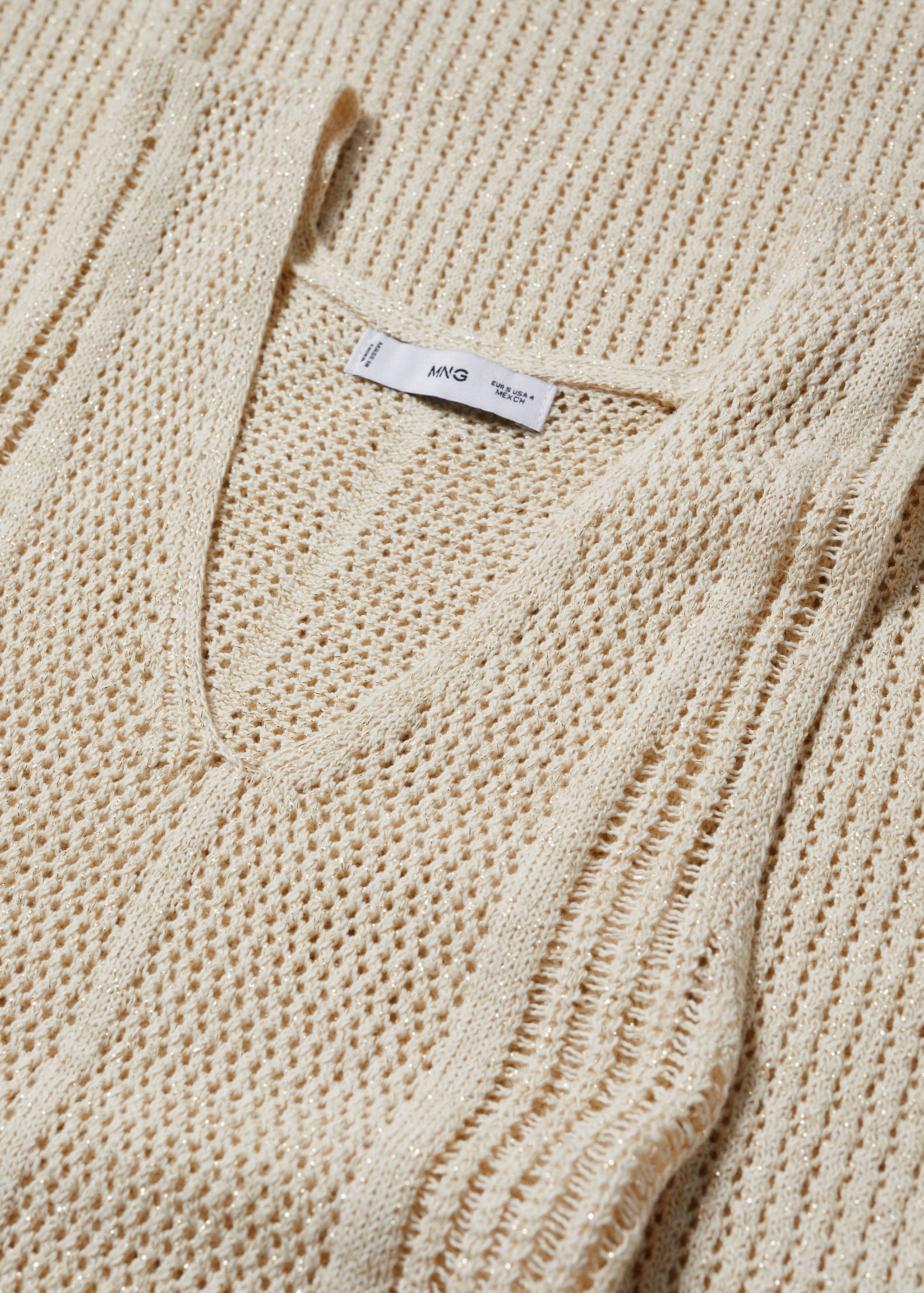 Robe maille ajourée ouvertures - Détail de l'article 8