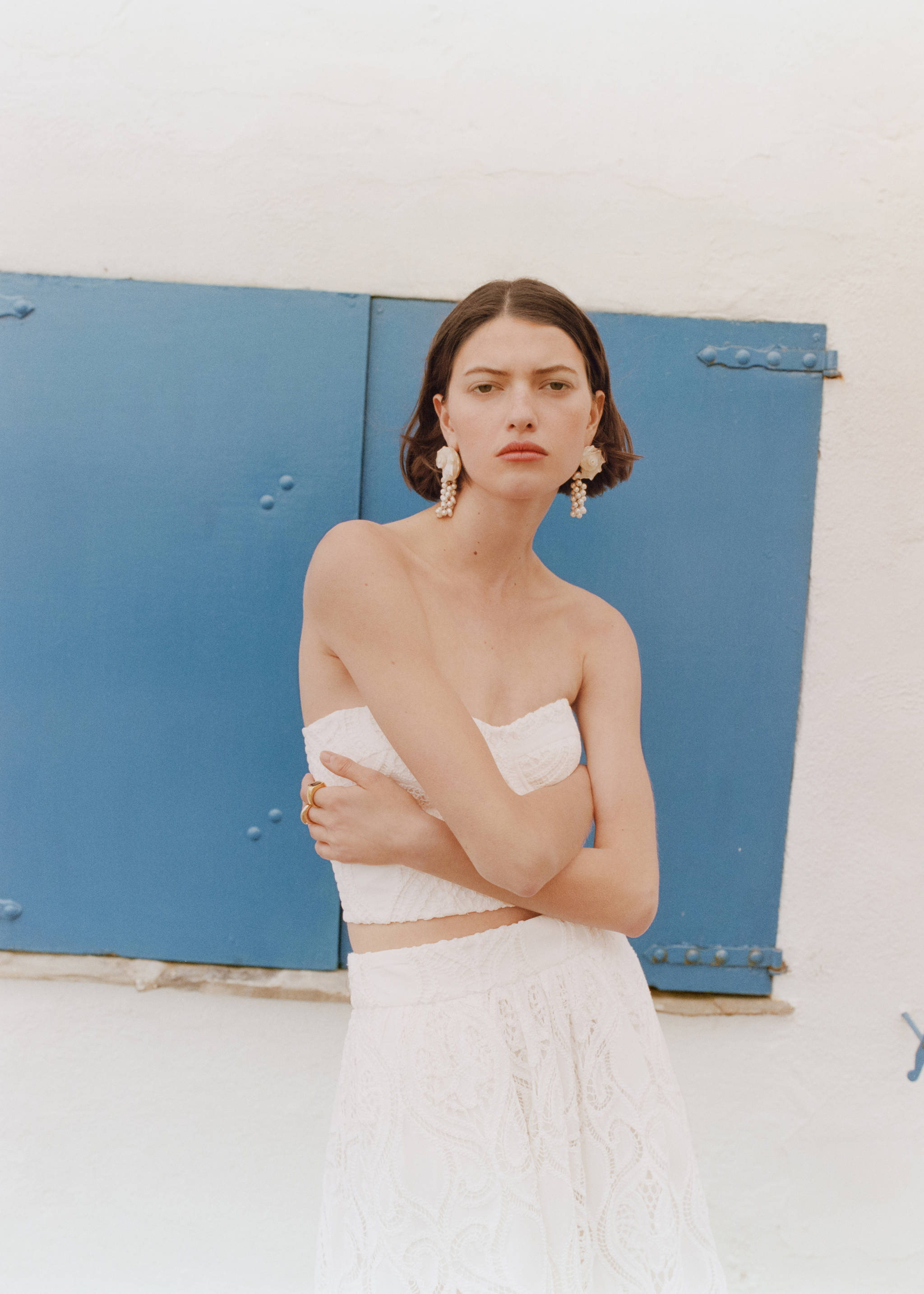 Embroidered corset top - Details of the article 6