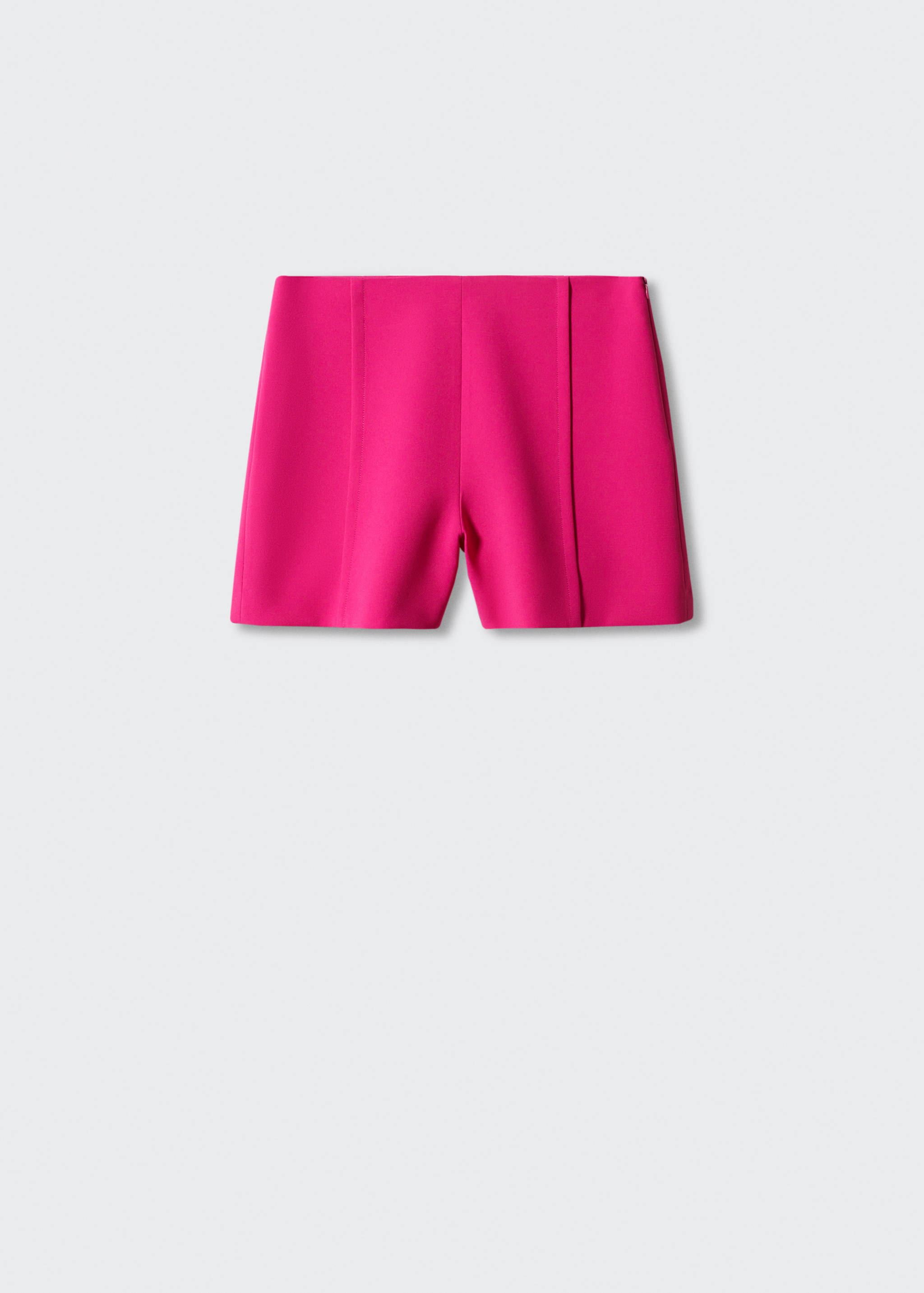 High-waist straight shorts - Article without model