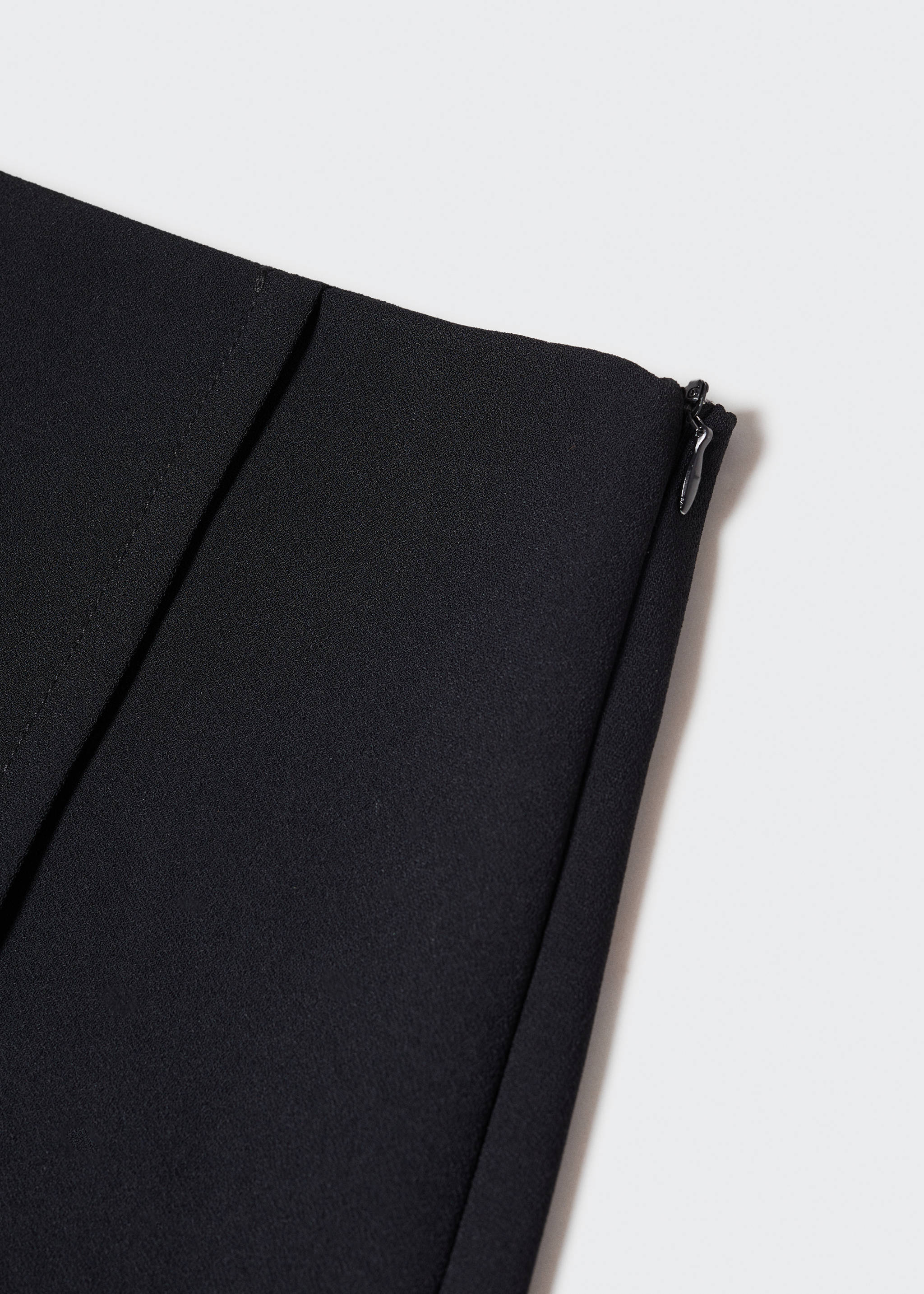 High-waist straight shorts - Details of the article 8