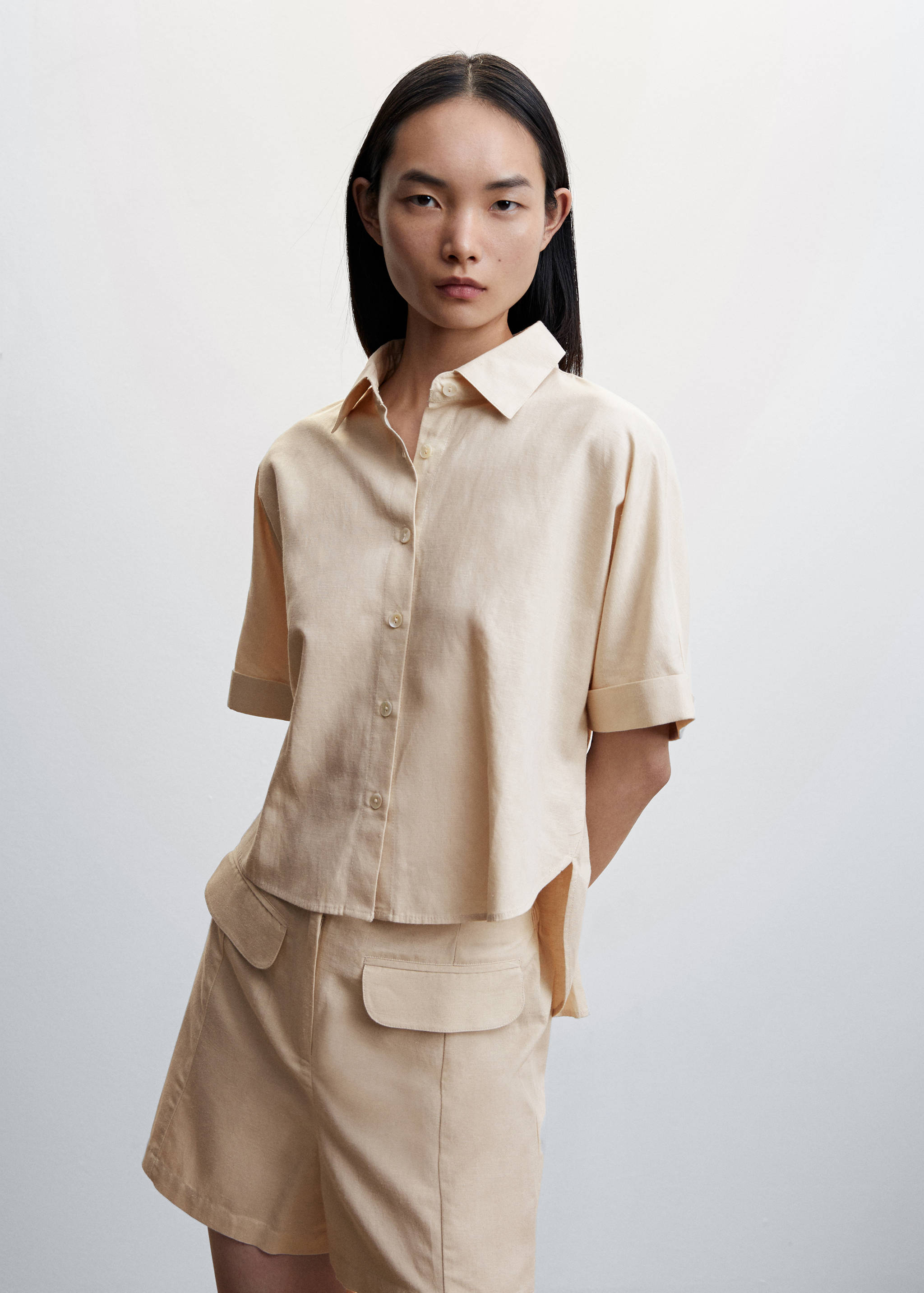 Short lin poches - Détail de l'article 1