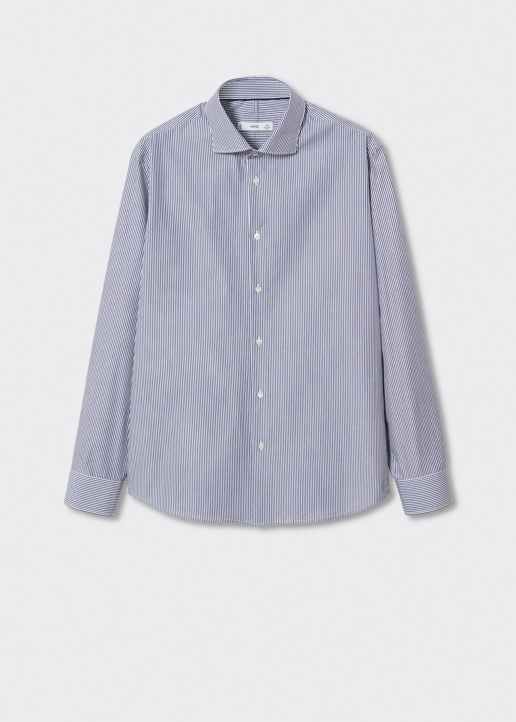 قميص قطن مخطط مجسم - منتج دون نموذج