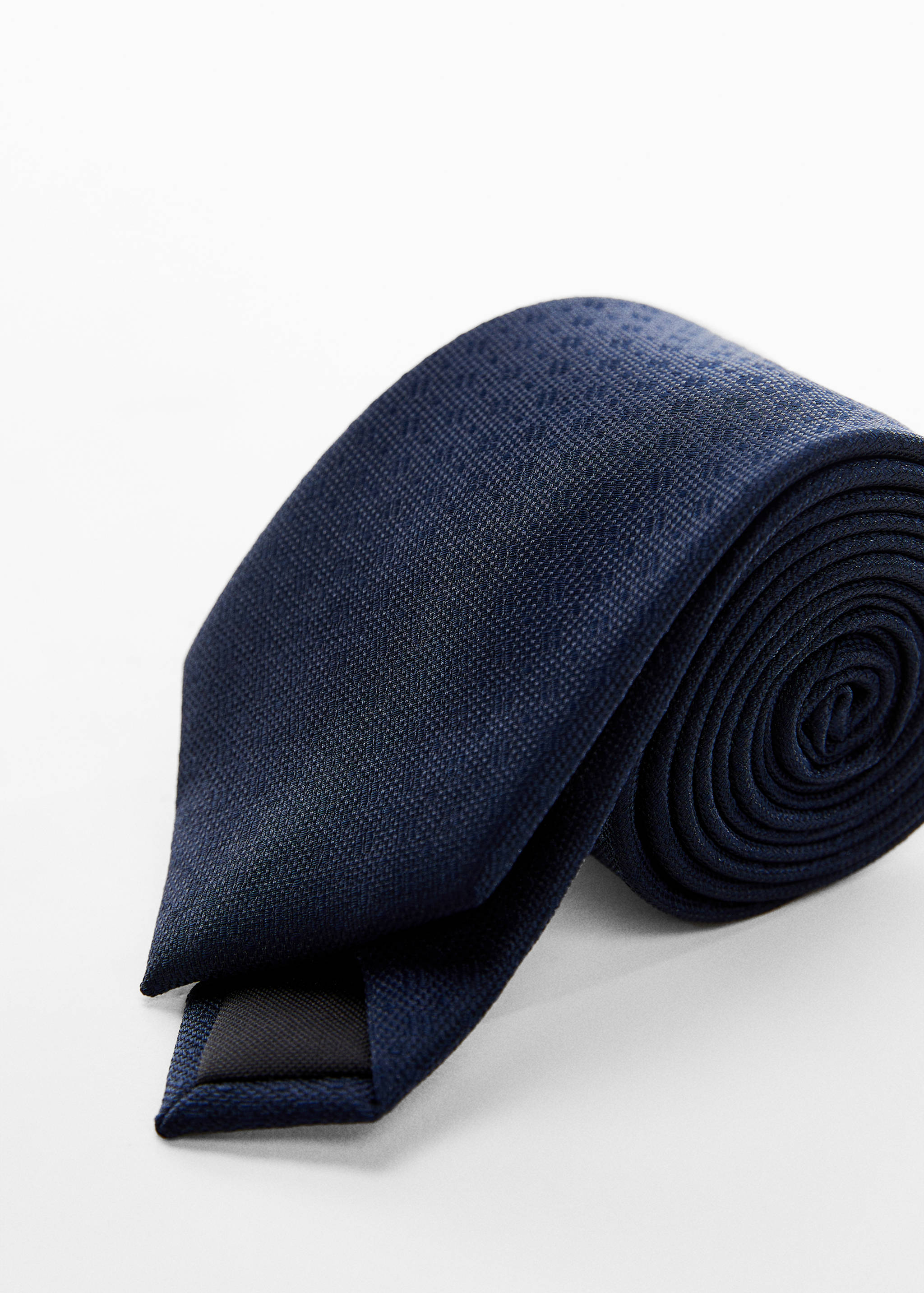 Cravate jacquard infroissable - Plan moyen