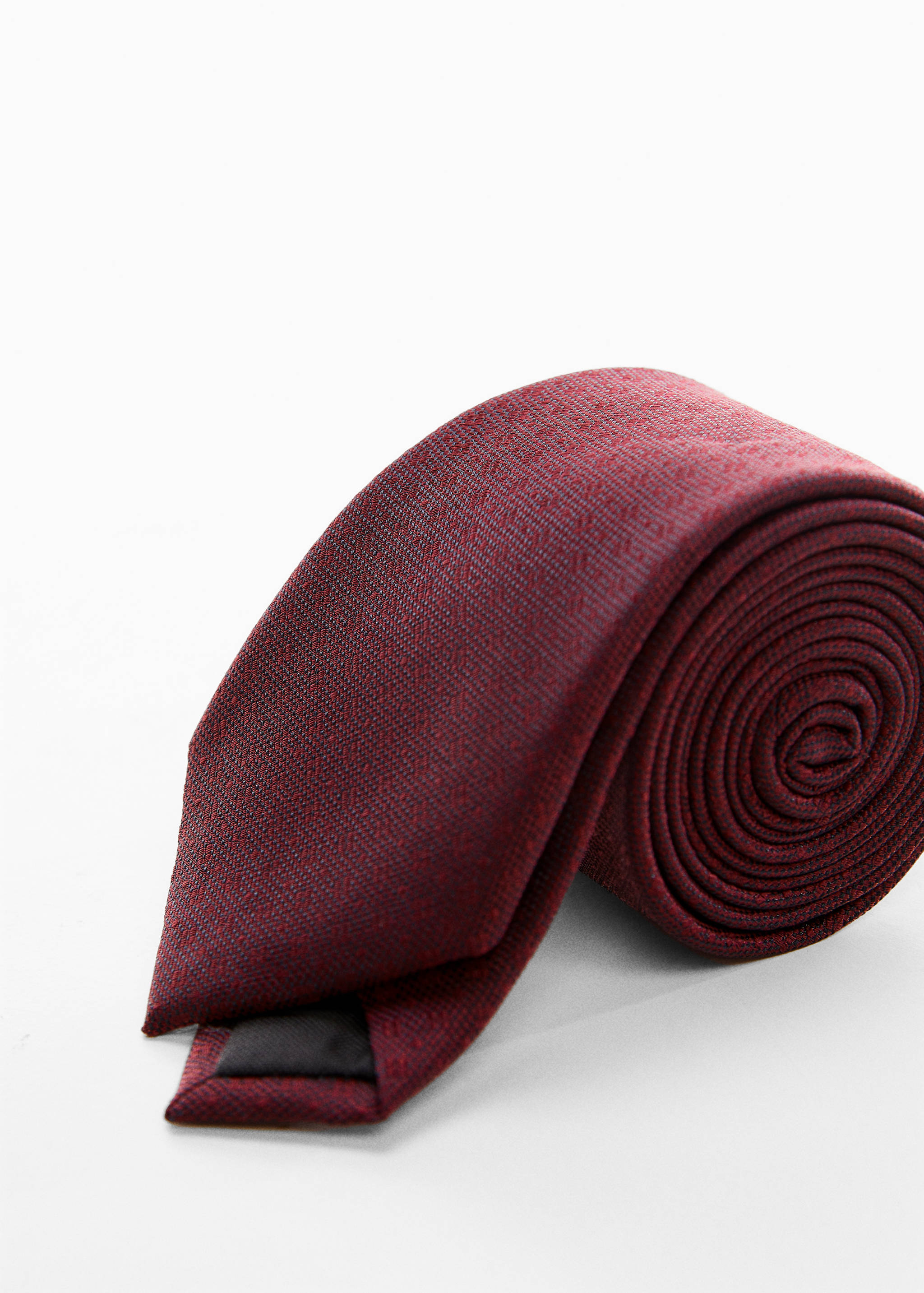 Cravate jacquard infroissable - Plan moyen