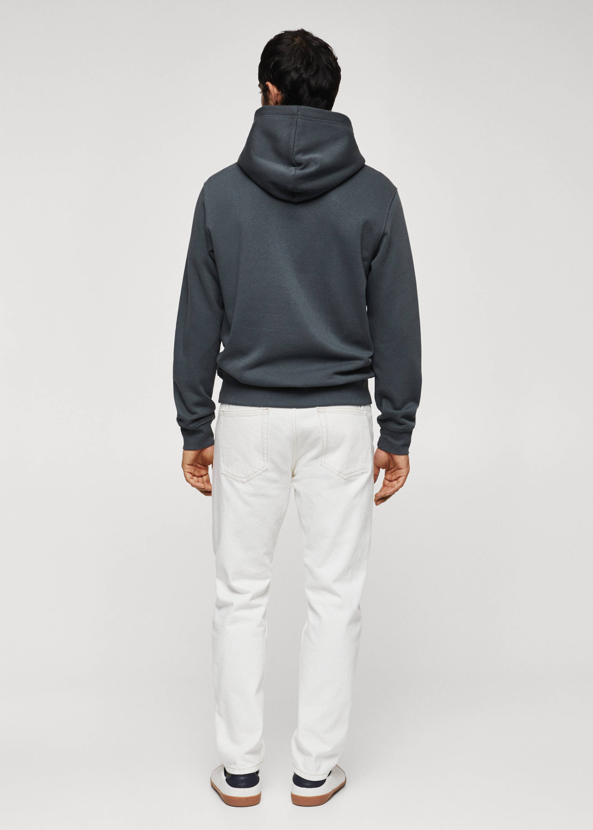 Hoodie cotton sweatshirt - Reverse of the article