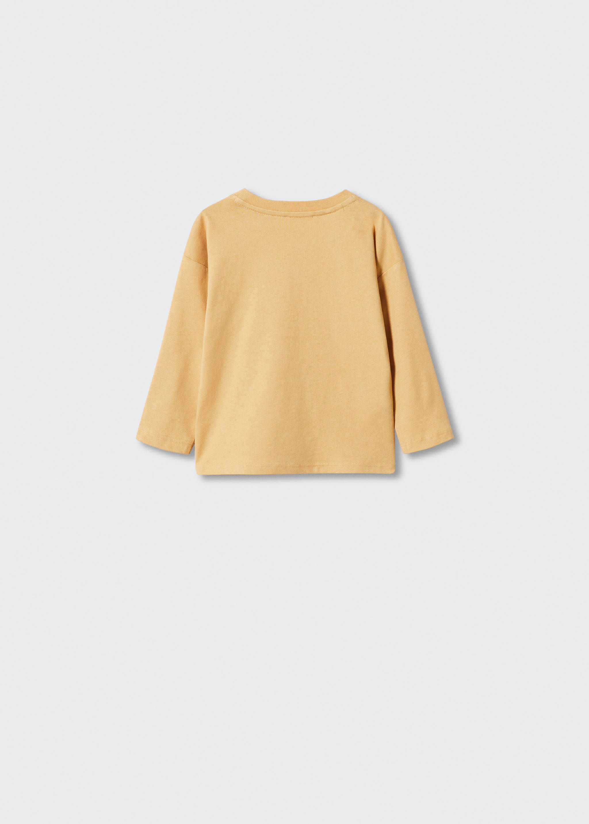 Camiseta manga larga animada - Reverso del artículo