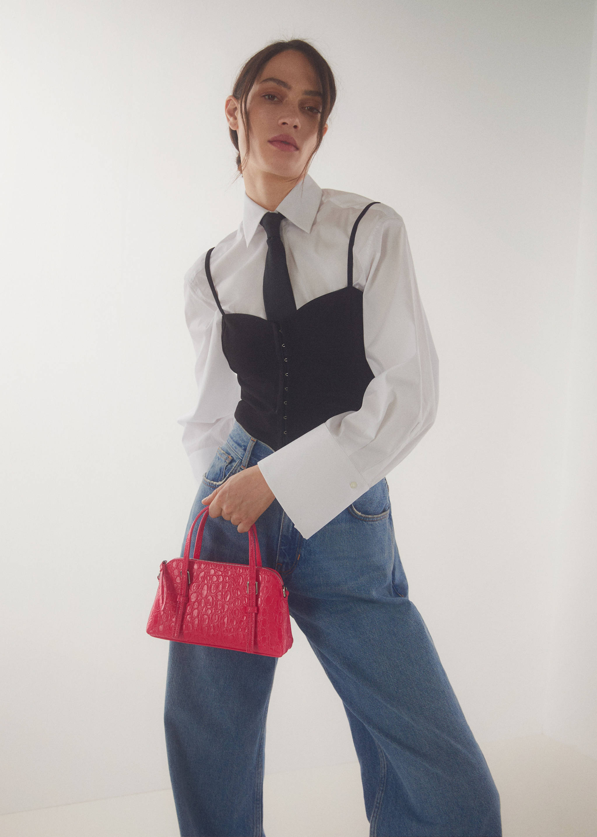 Сумка с двумя ручками под крокодила - Деталь изделия 9