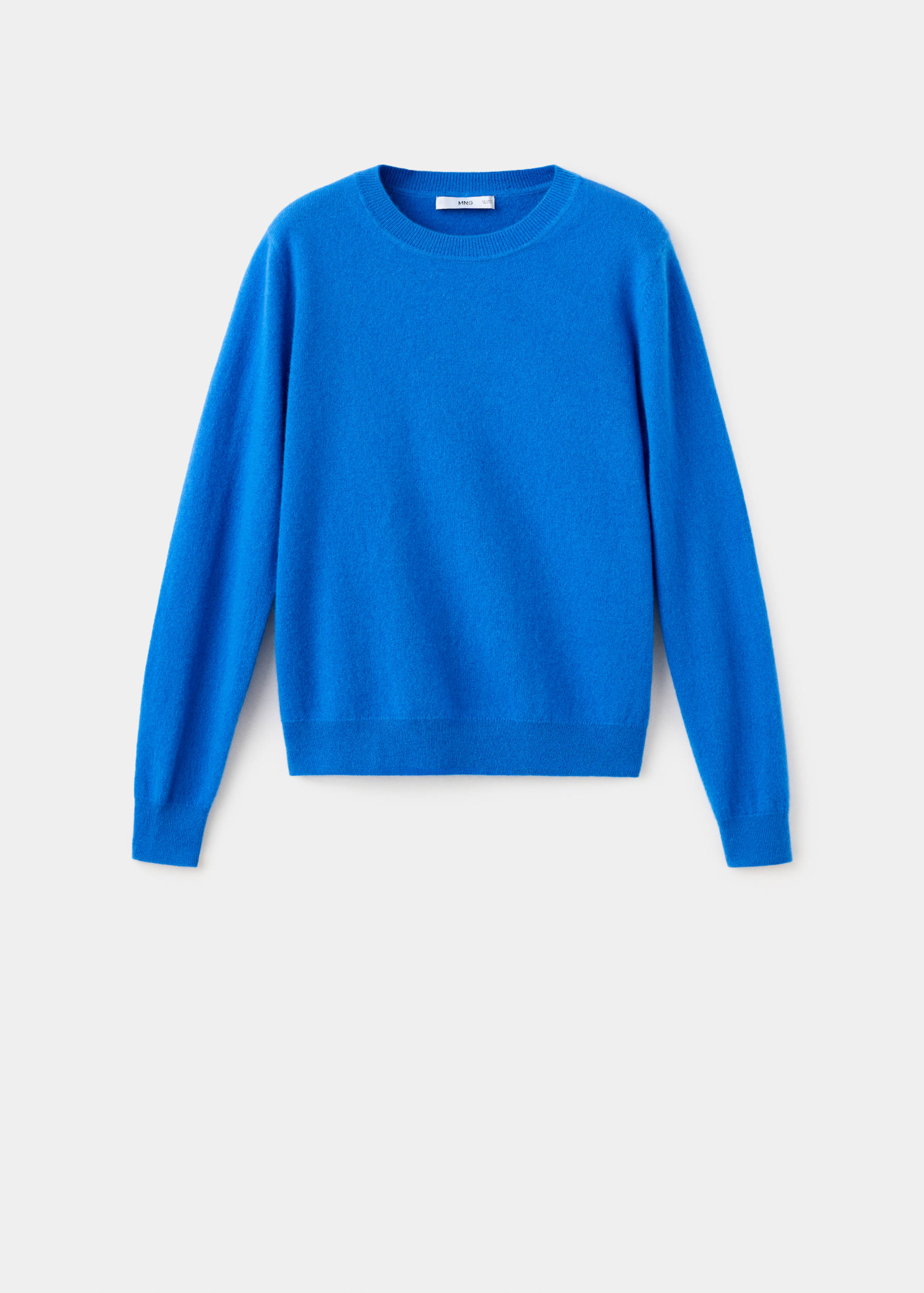 Camisola de 100% caxemira com gola redonda - Artigo sem modelo