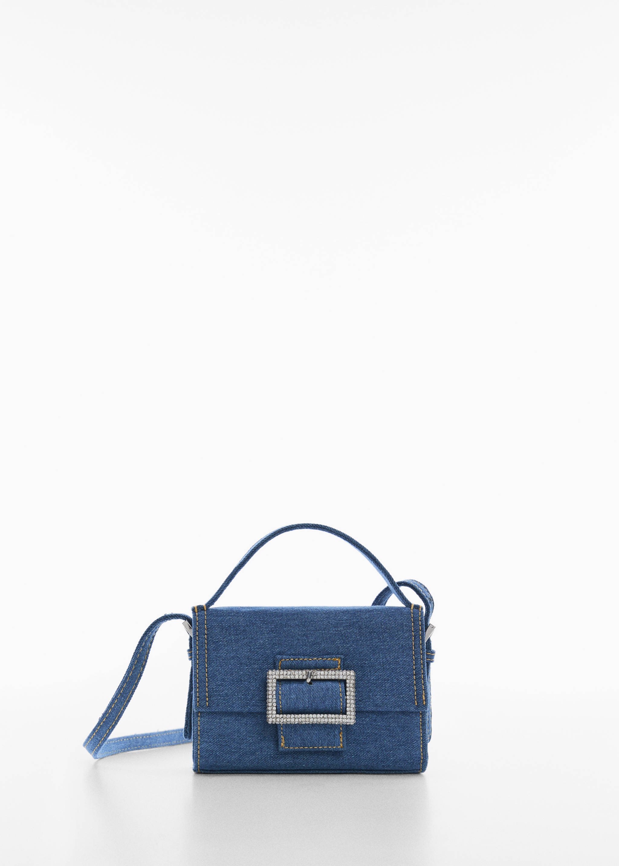 Denim bag with long handle - Article without model
