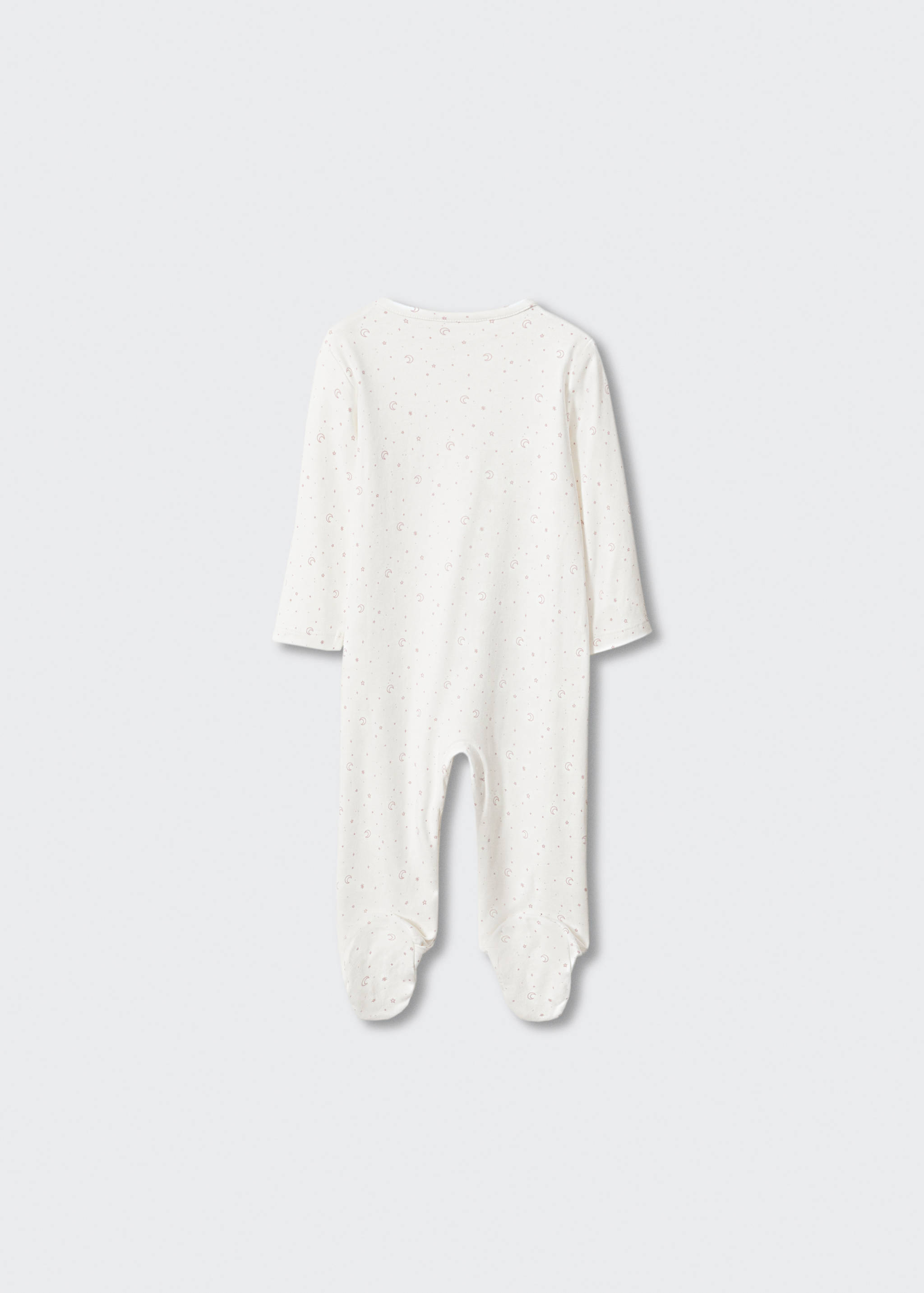 Printed long pyjamas - Reverse of the article