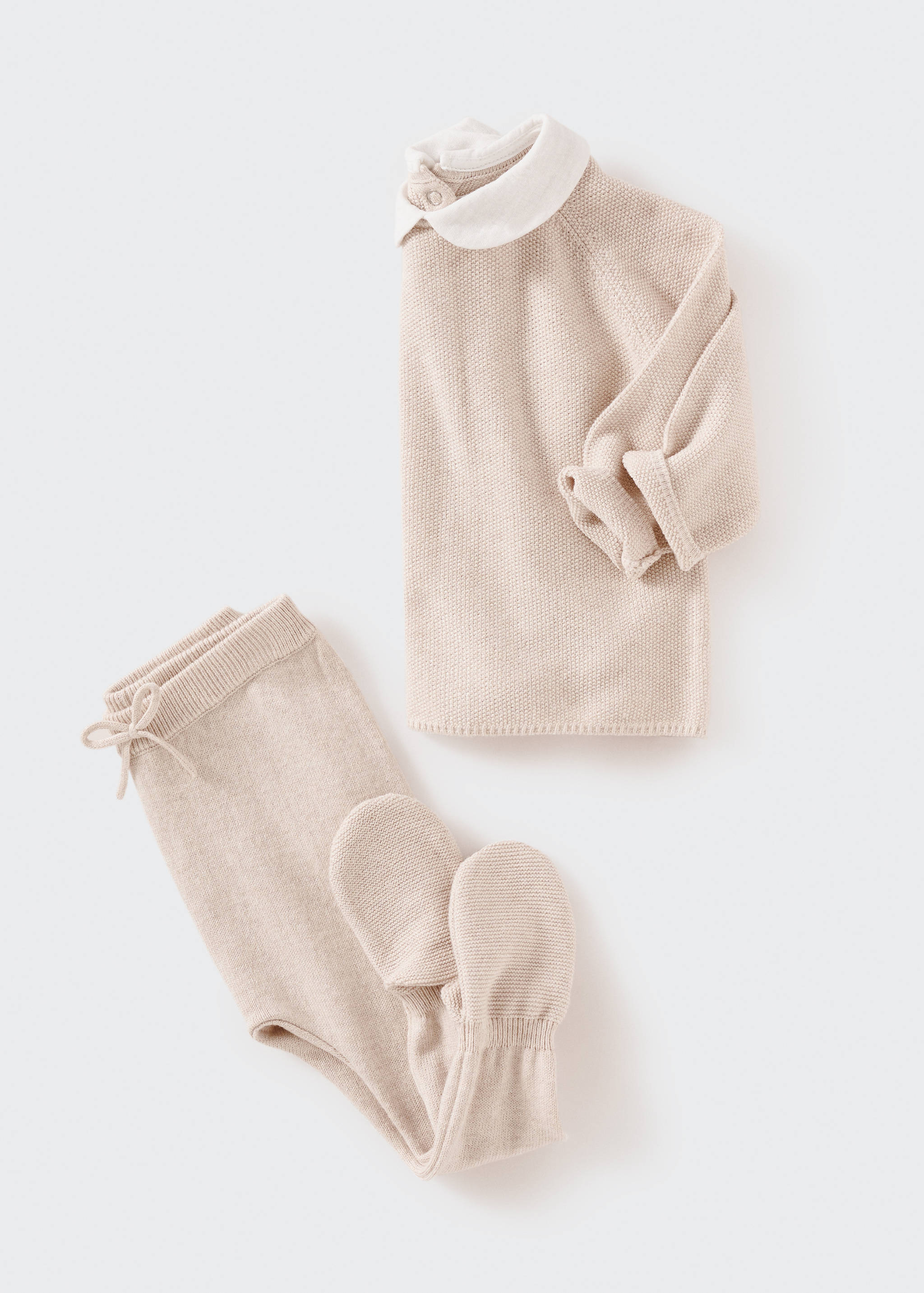 Knit footed pants - Details of the article 6