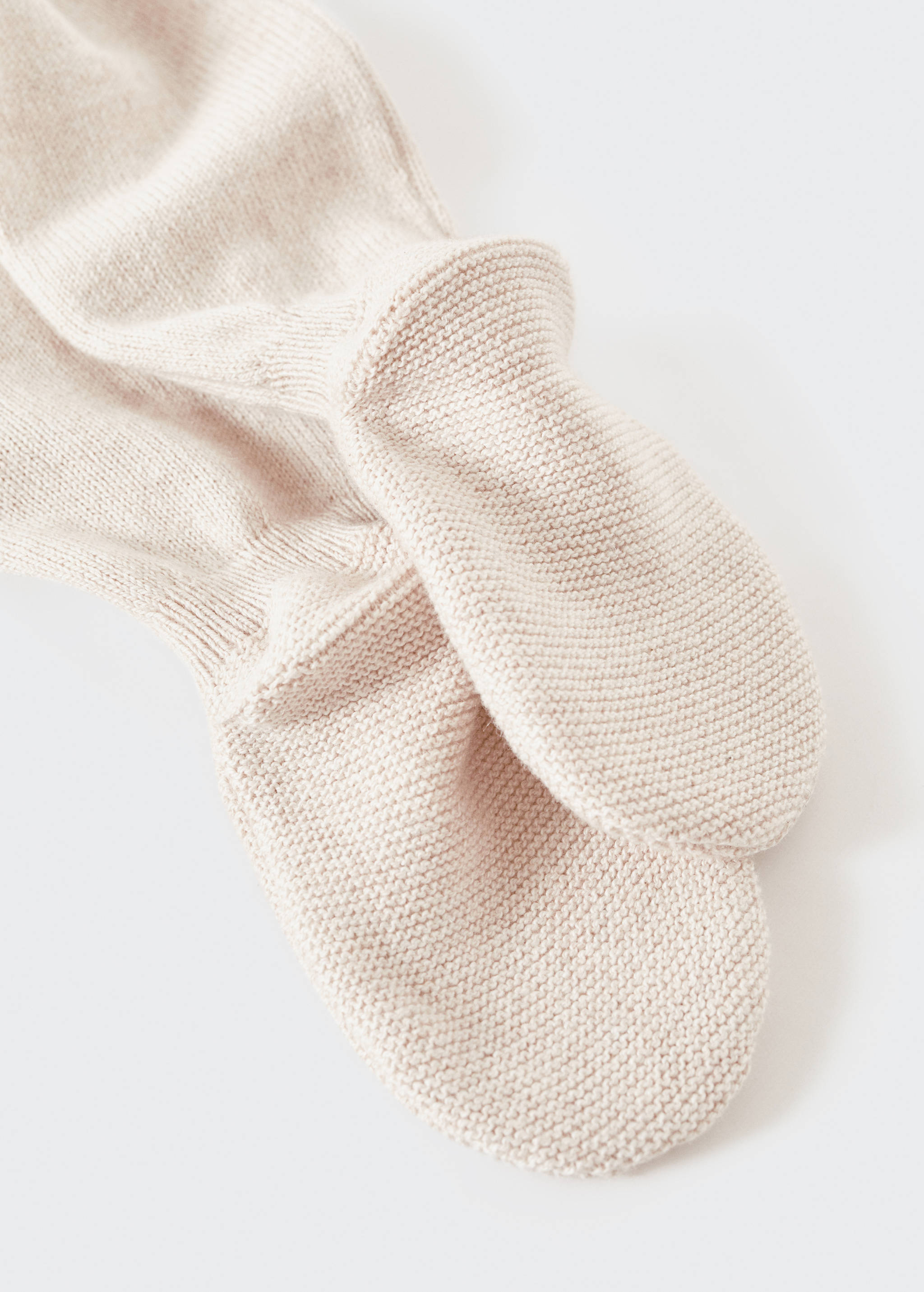 Knit footed pants - Details of the article 0