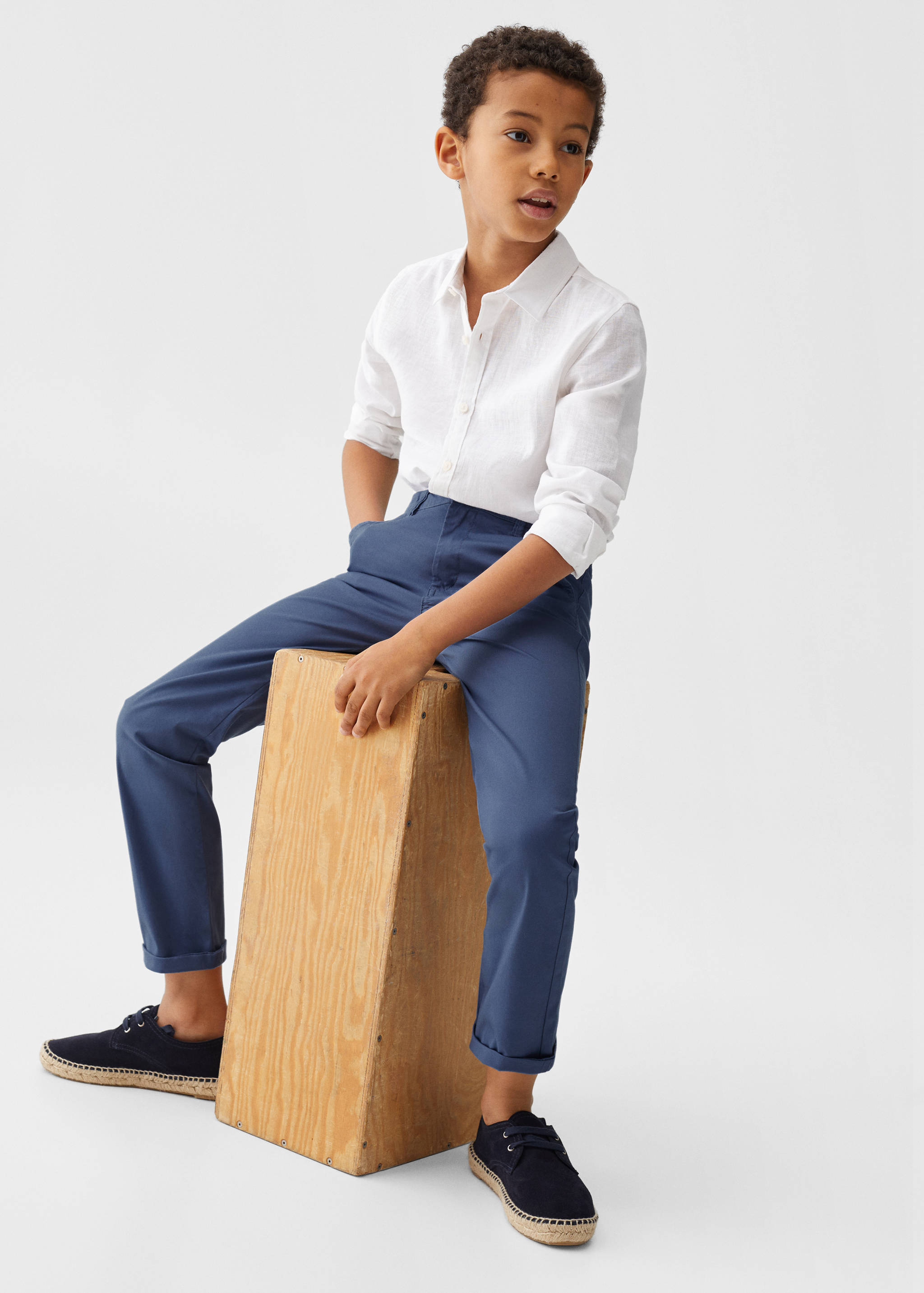 Cotton chinos - Details of the article 2