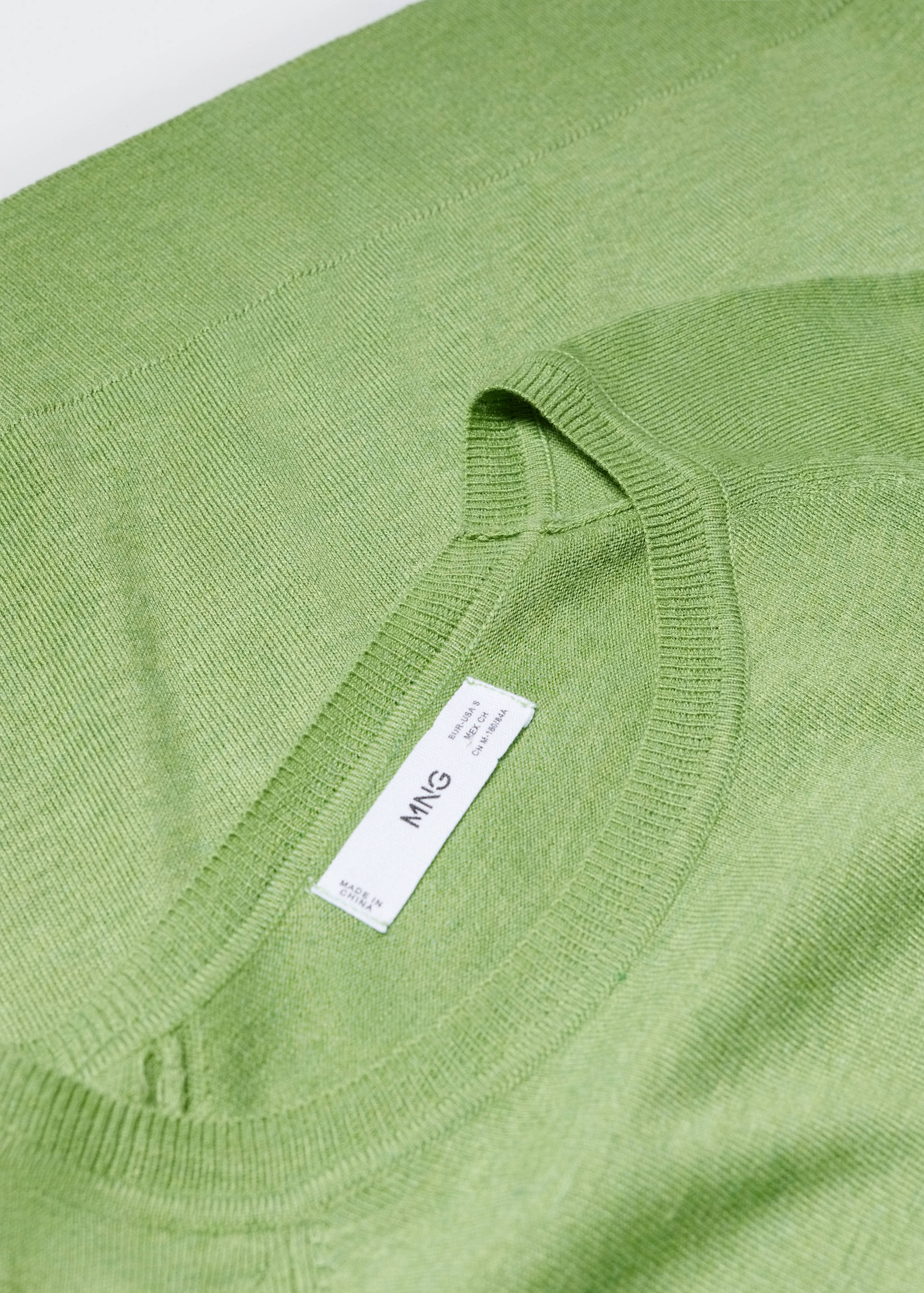 Fine-knit crew-neck sweater - Details of the article 8