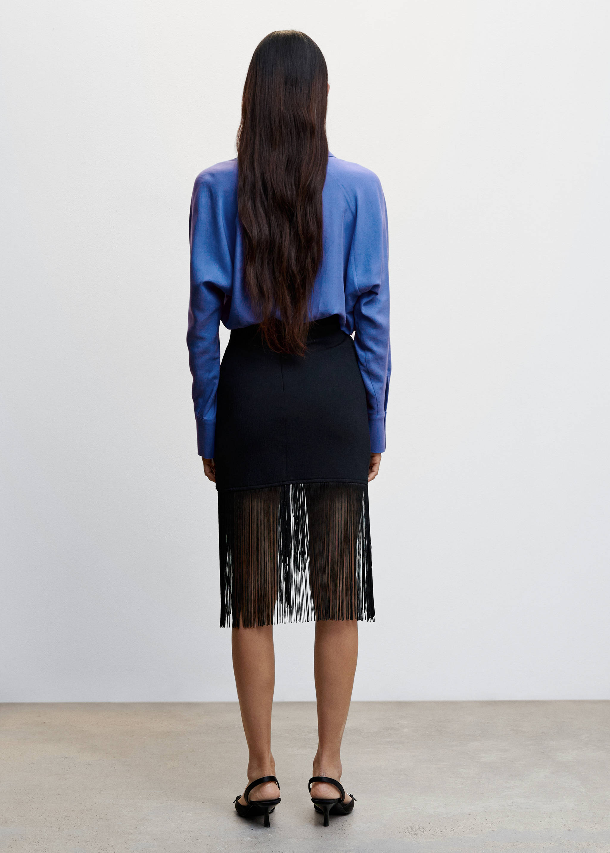 100% lyocell shirt - Reverse of the article