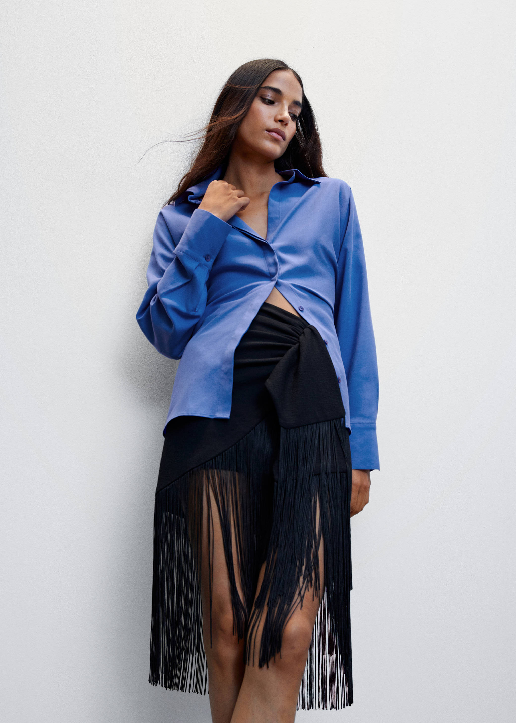 100% lyocell shirt - Details of the article 2