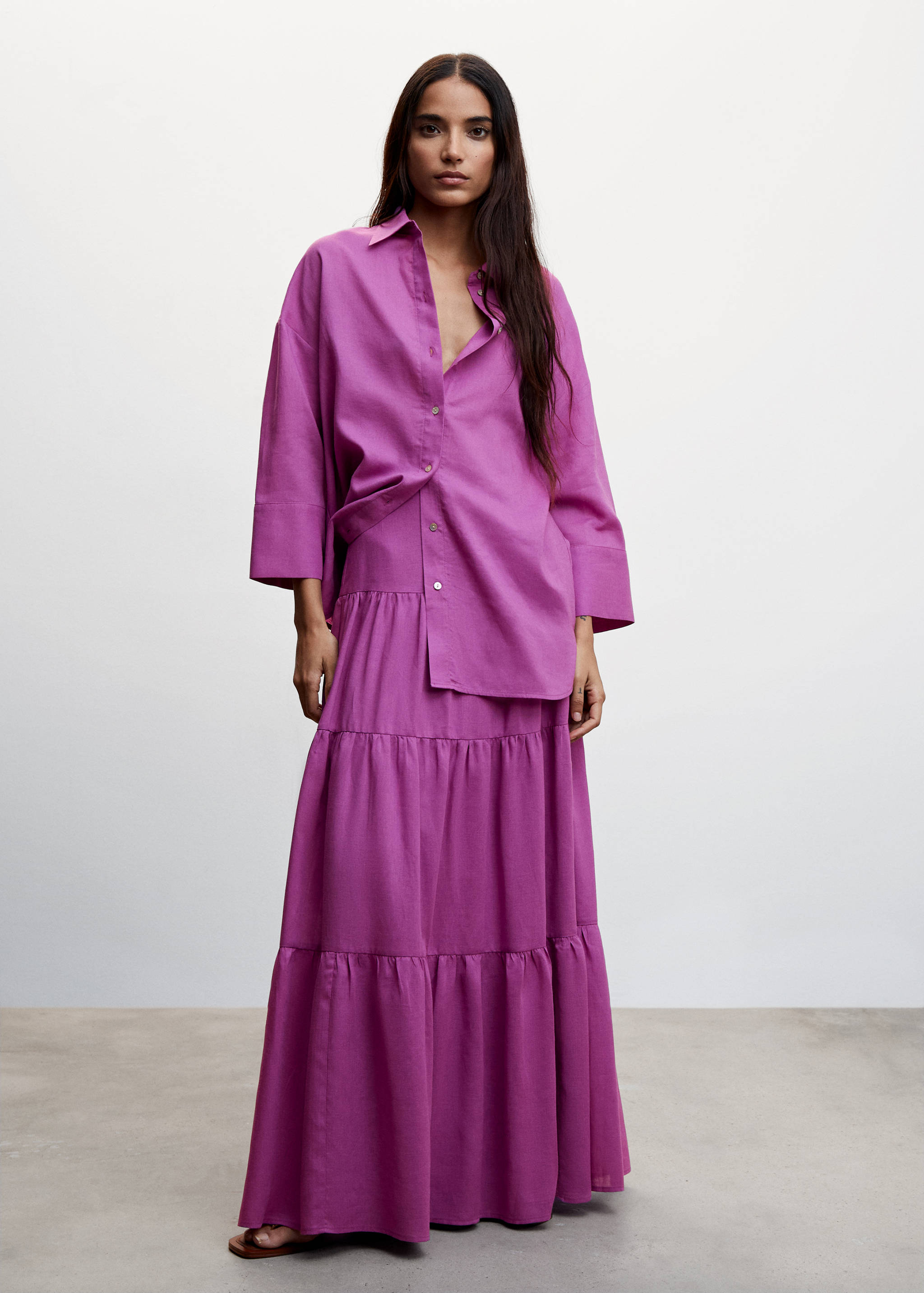 Chemise oversize - Plan général