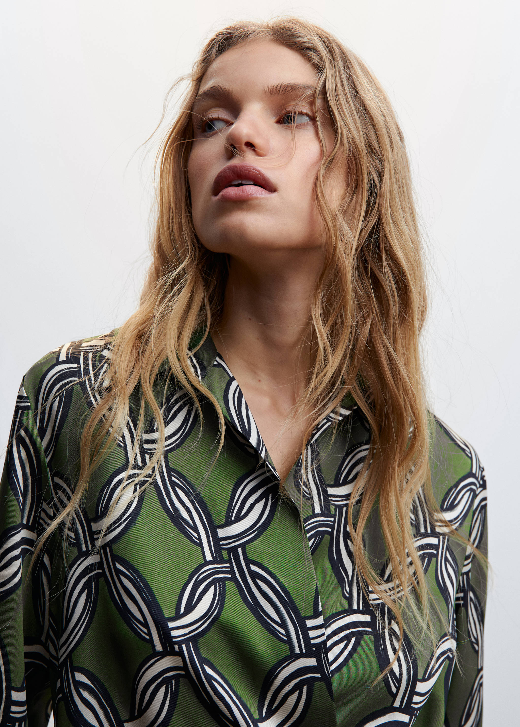 Chain print dress - Details of the article 1