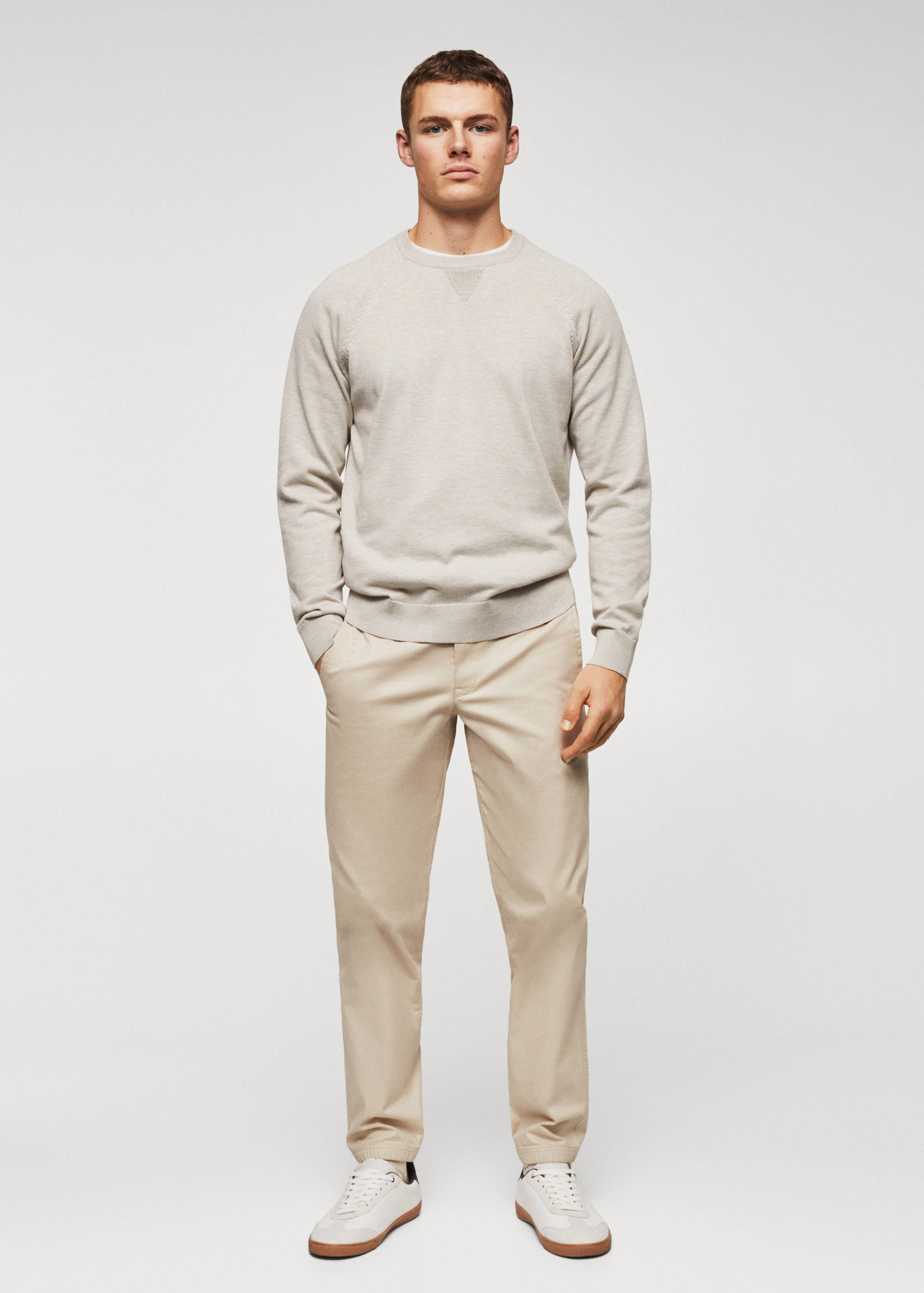 Pantalon jogger coton - Plan général