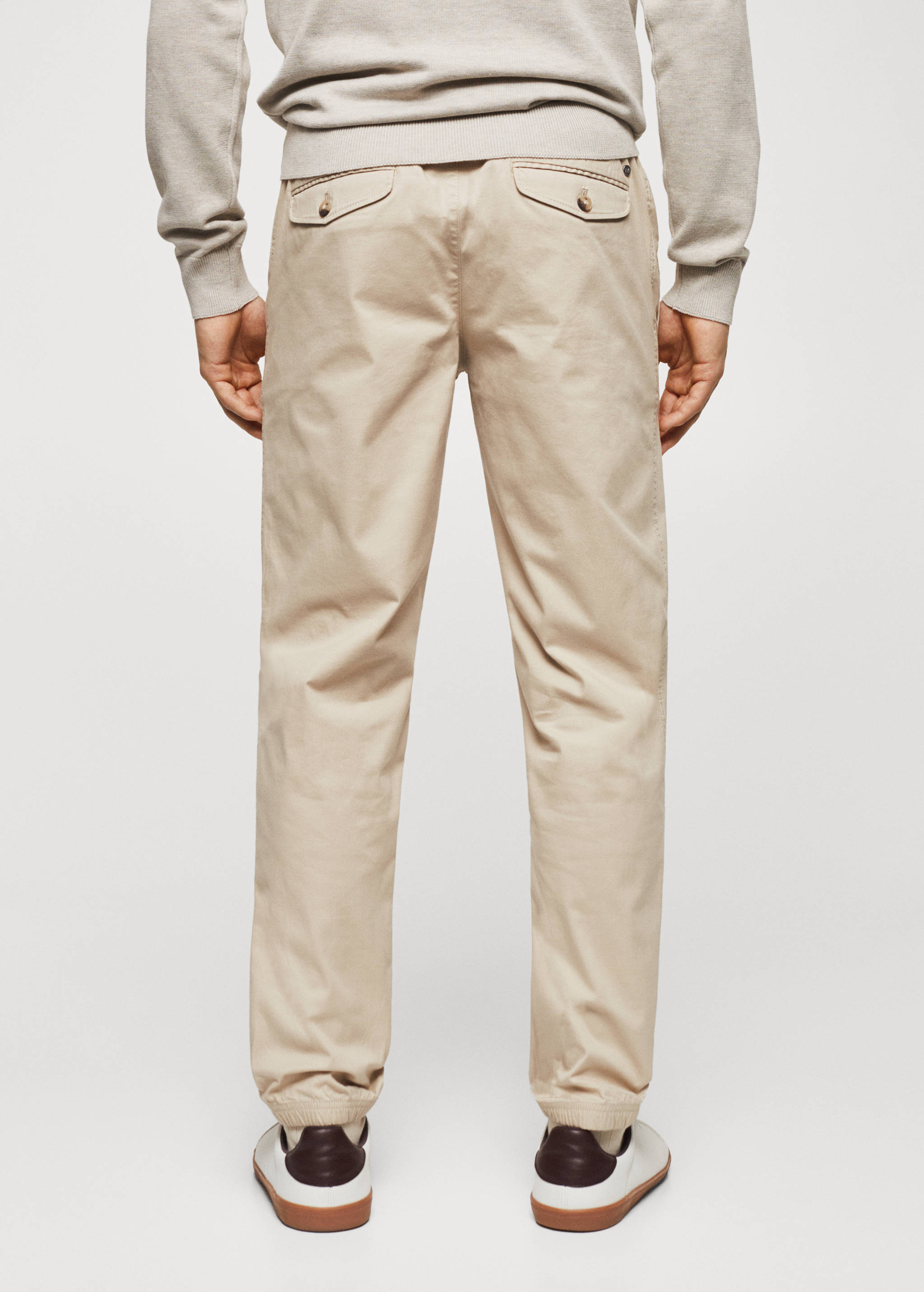 Pantalon jogger coton - Verso de l’article