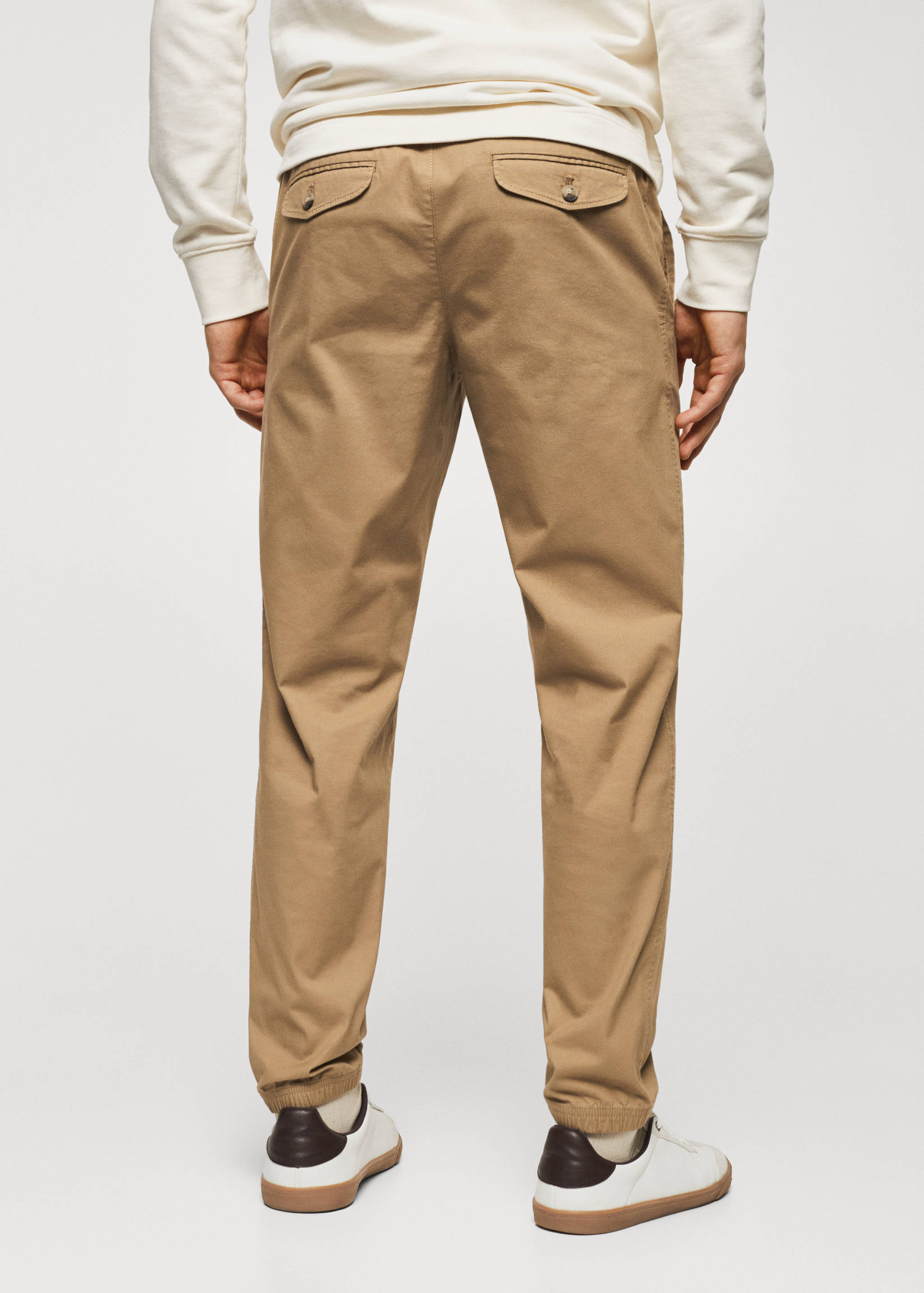 Pantalon jogger coton - Verso de l’article