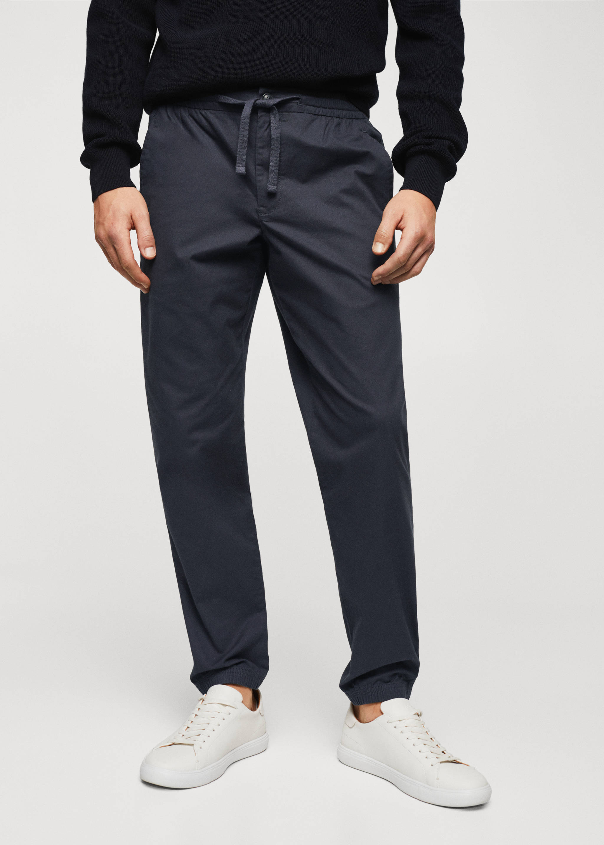 Pantalon jogger coton - Plan moyen