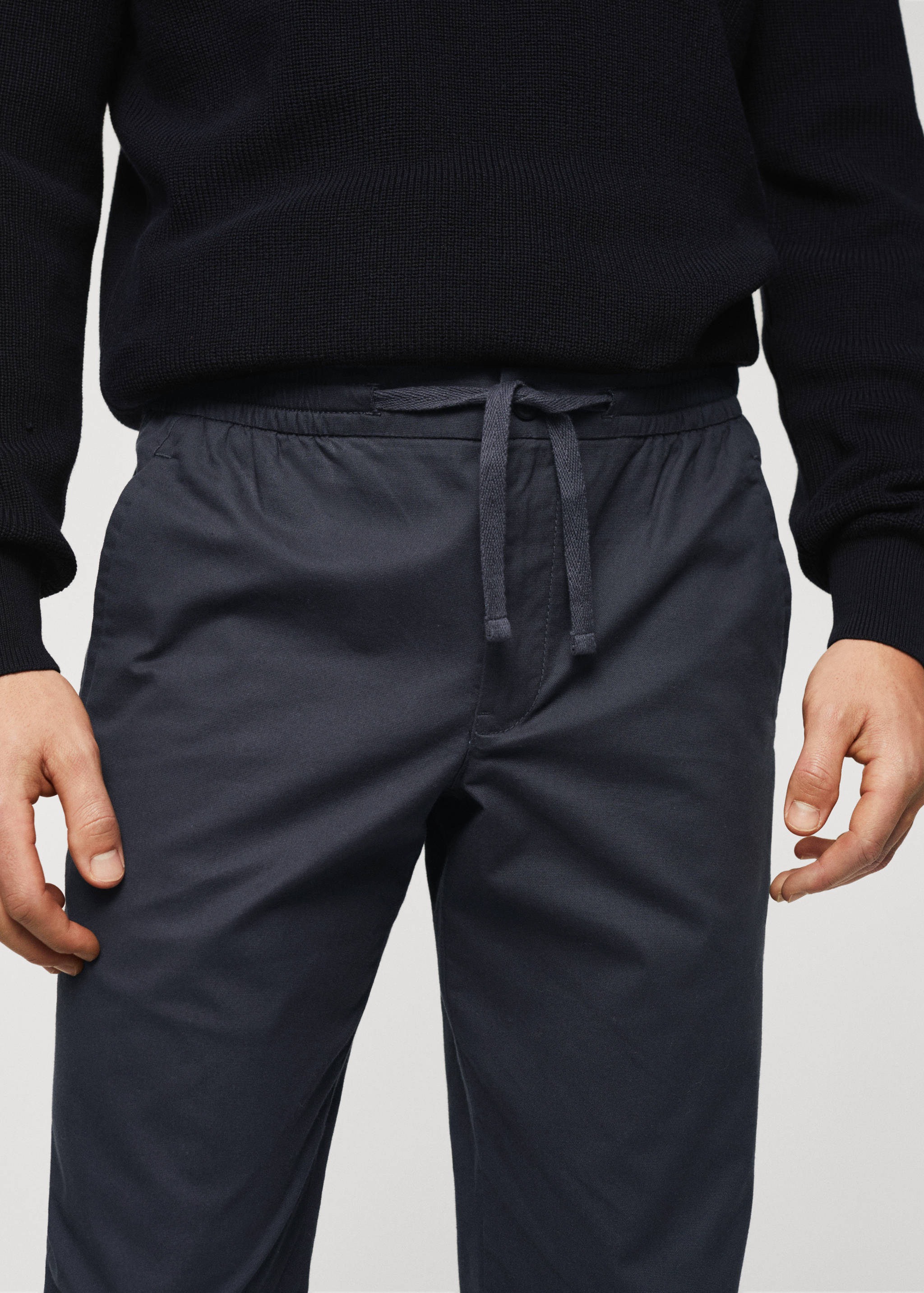 Pantalon jogger coton - Détail de l'article 1