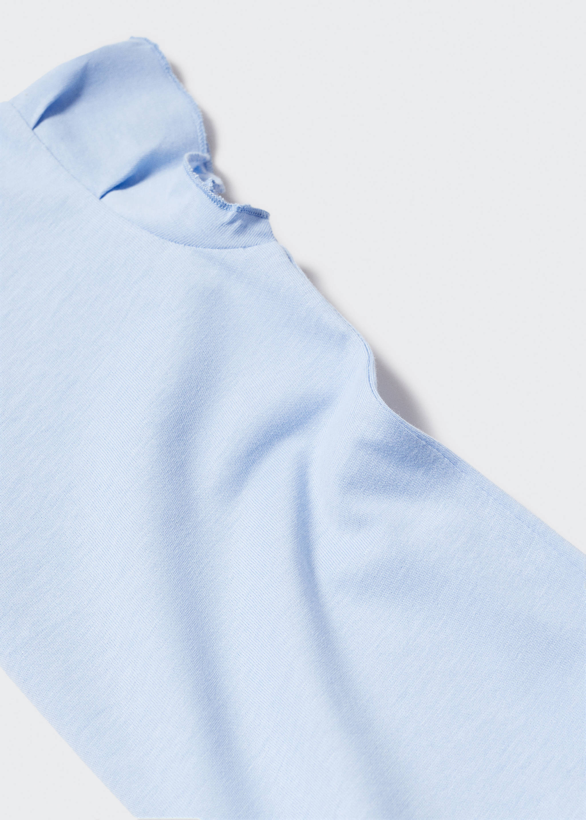 Ruffled sleeve T-shirt - Details of the article 8