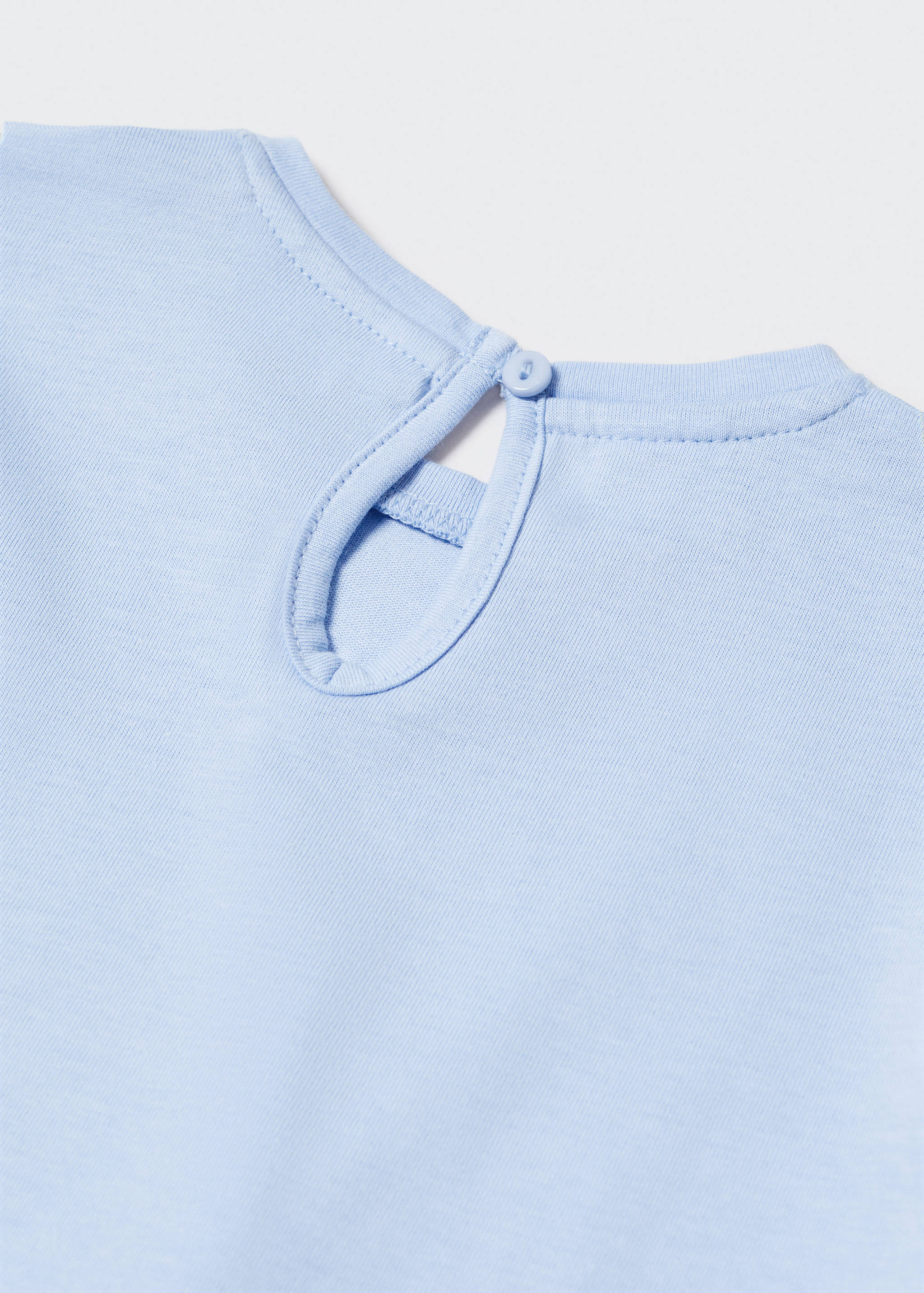 Ruffled sleeve T-shirt - Details of the article 0