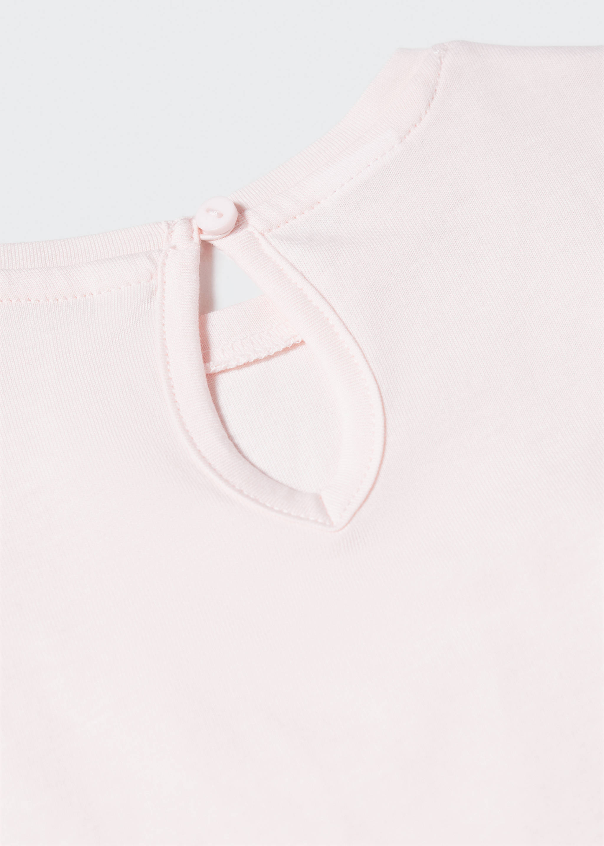 Ruffled sleeve T-shirt - Details of the article 0