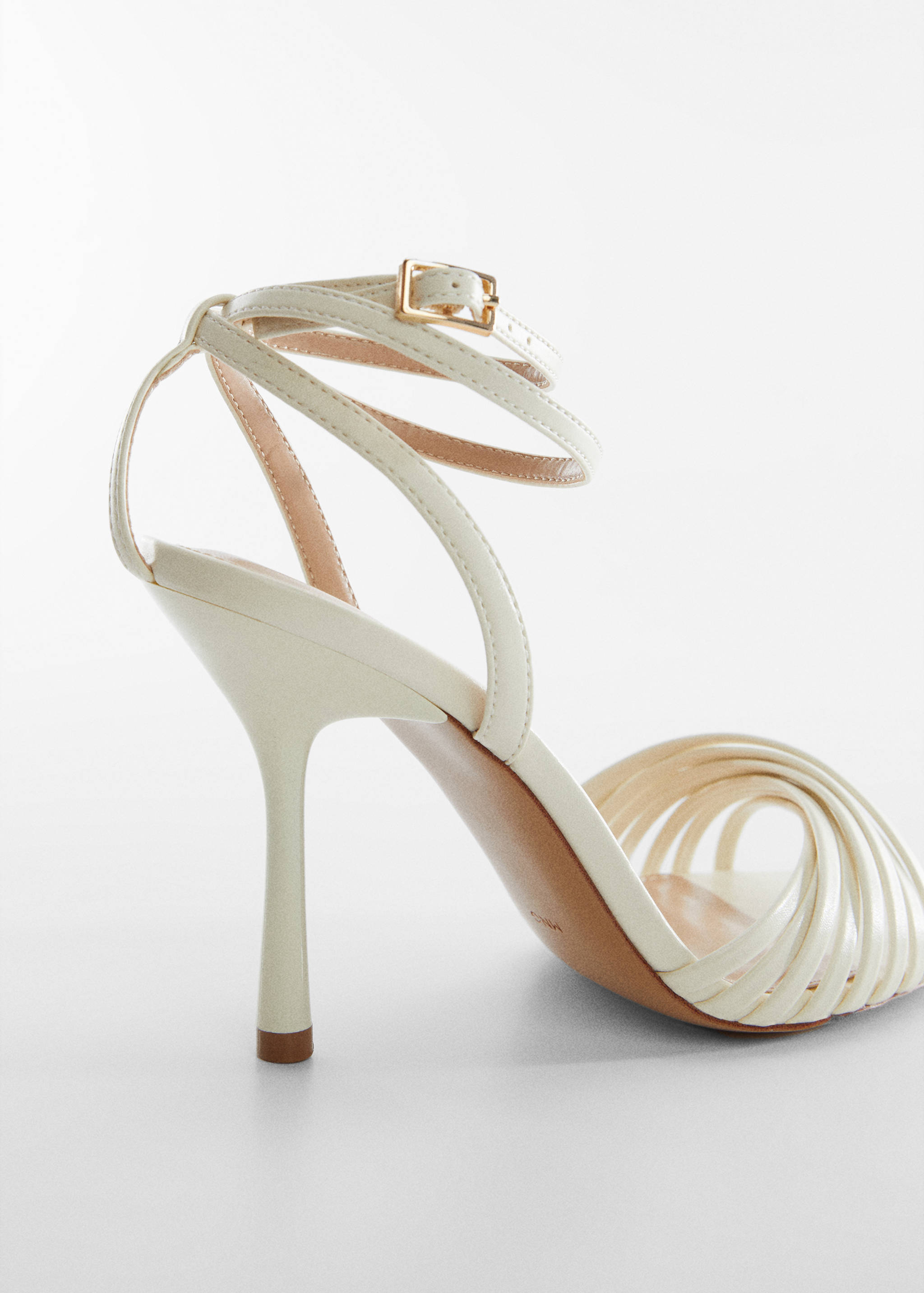 Strappy heeled sandals - Details of the article 1