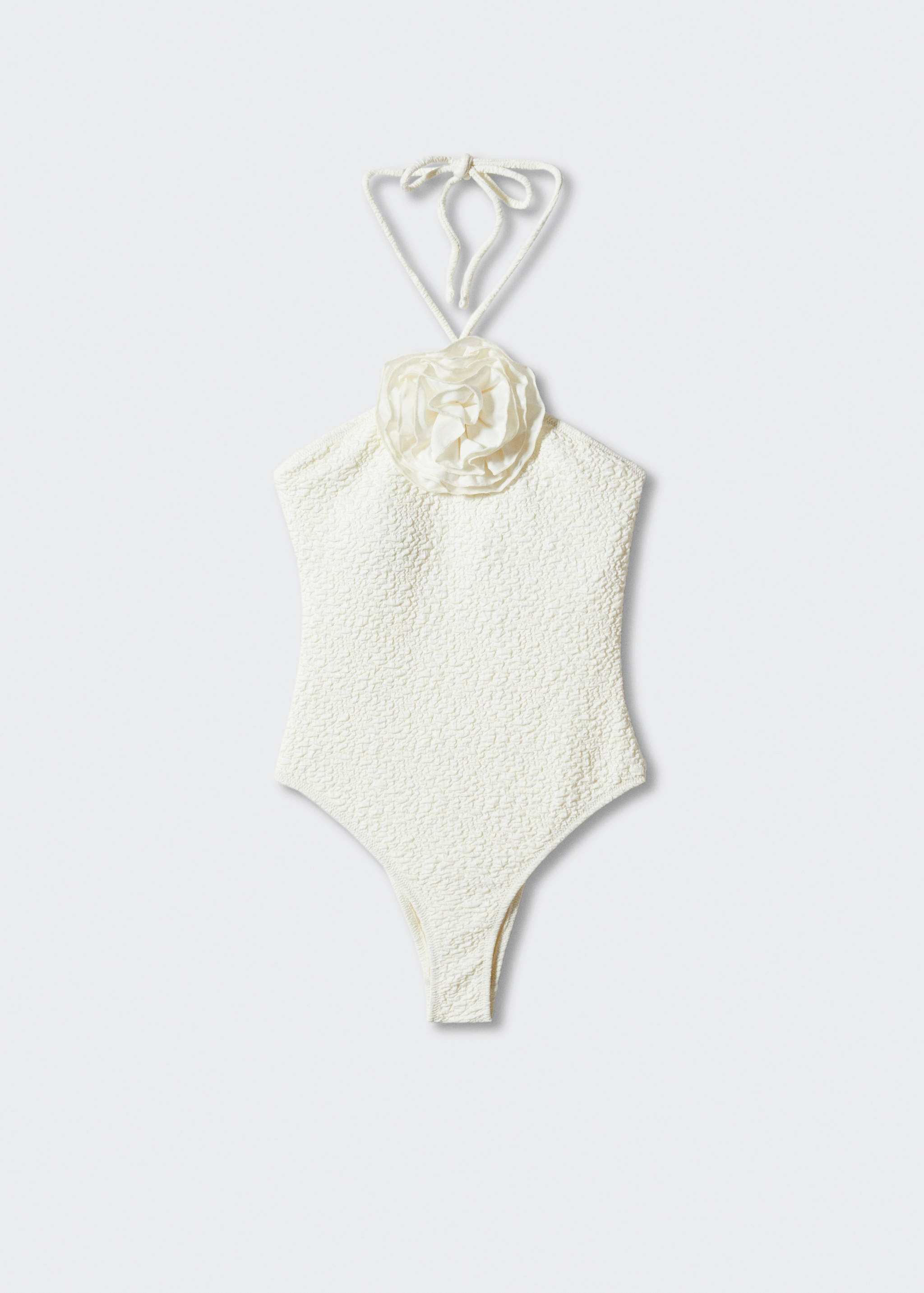 Textured swimsuit - Article without model