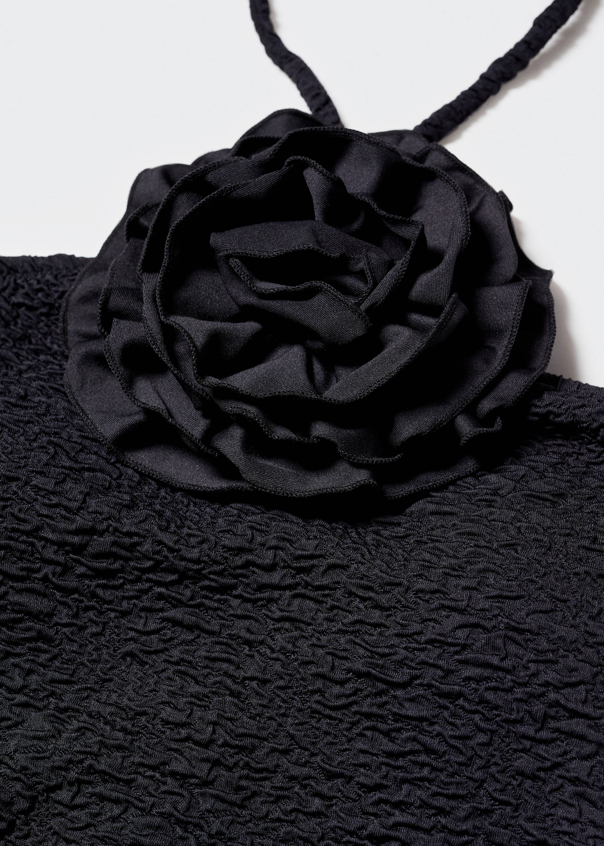 Textured swimsuit - Details of the article 8