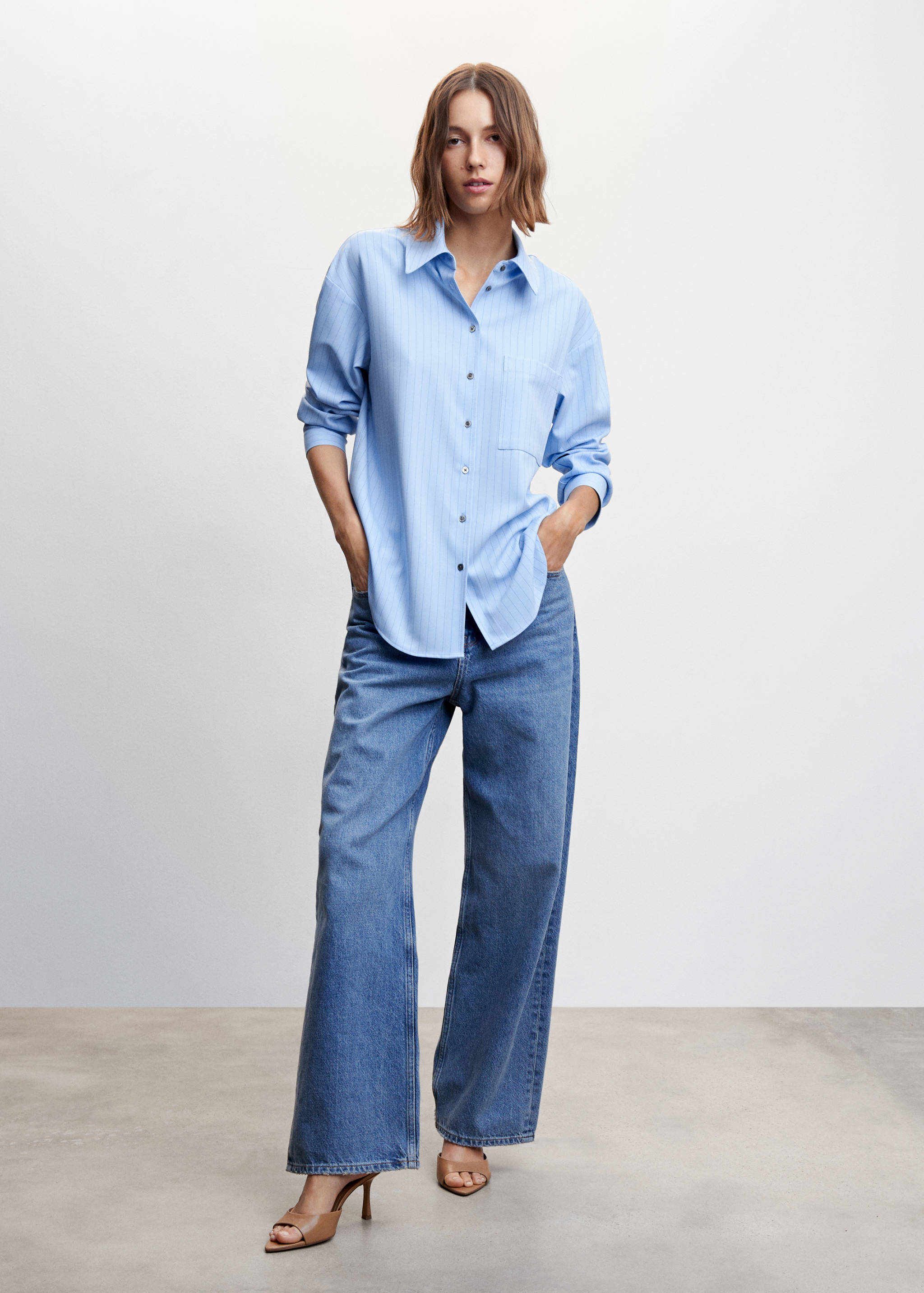 Pinstripe shirt - Details of the article 2