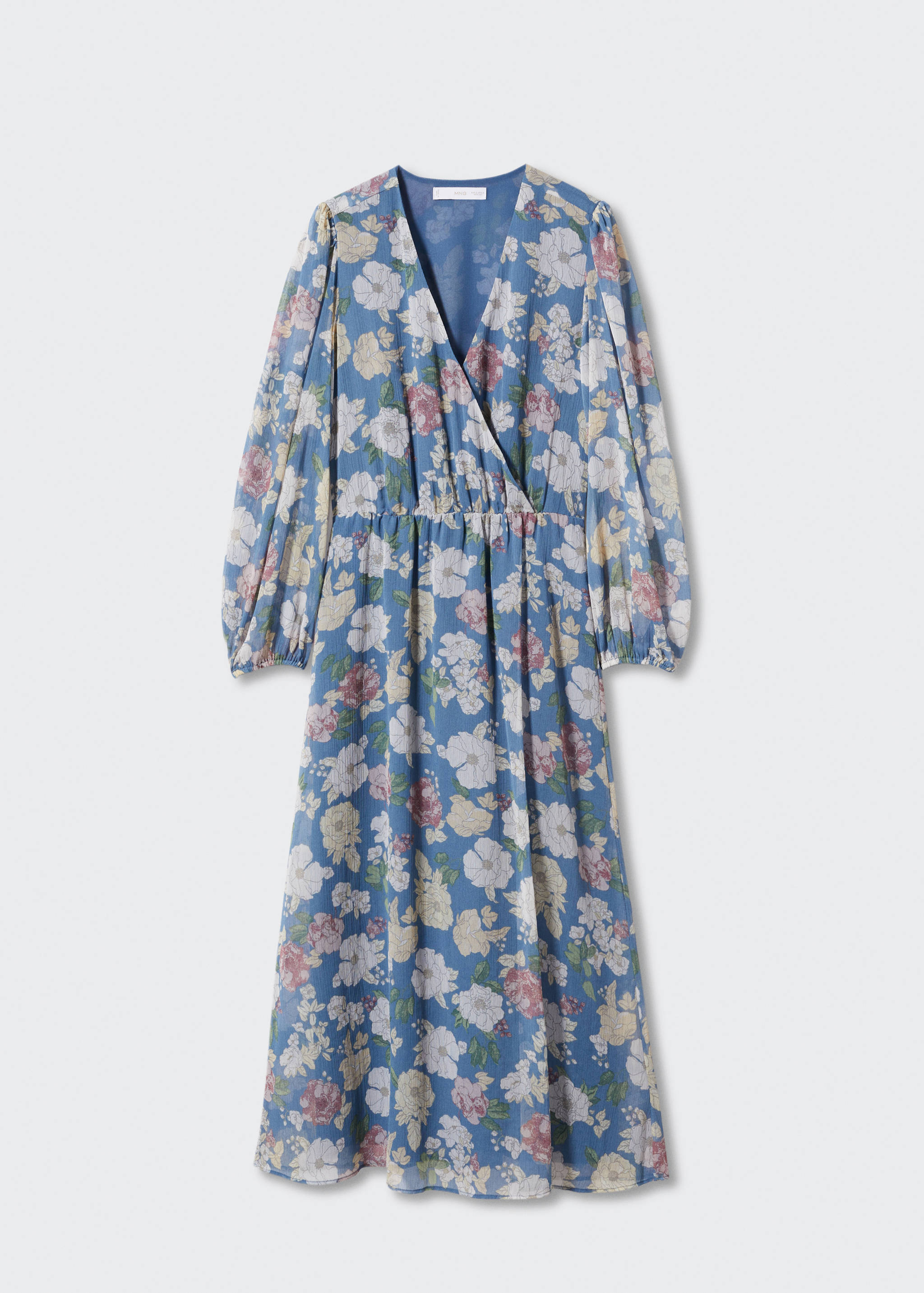 Floral chiffon dress - Article without model