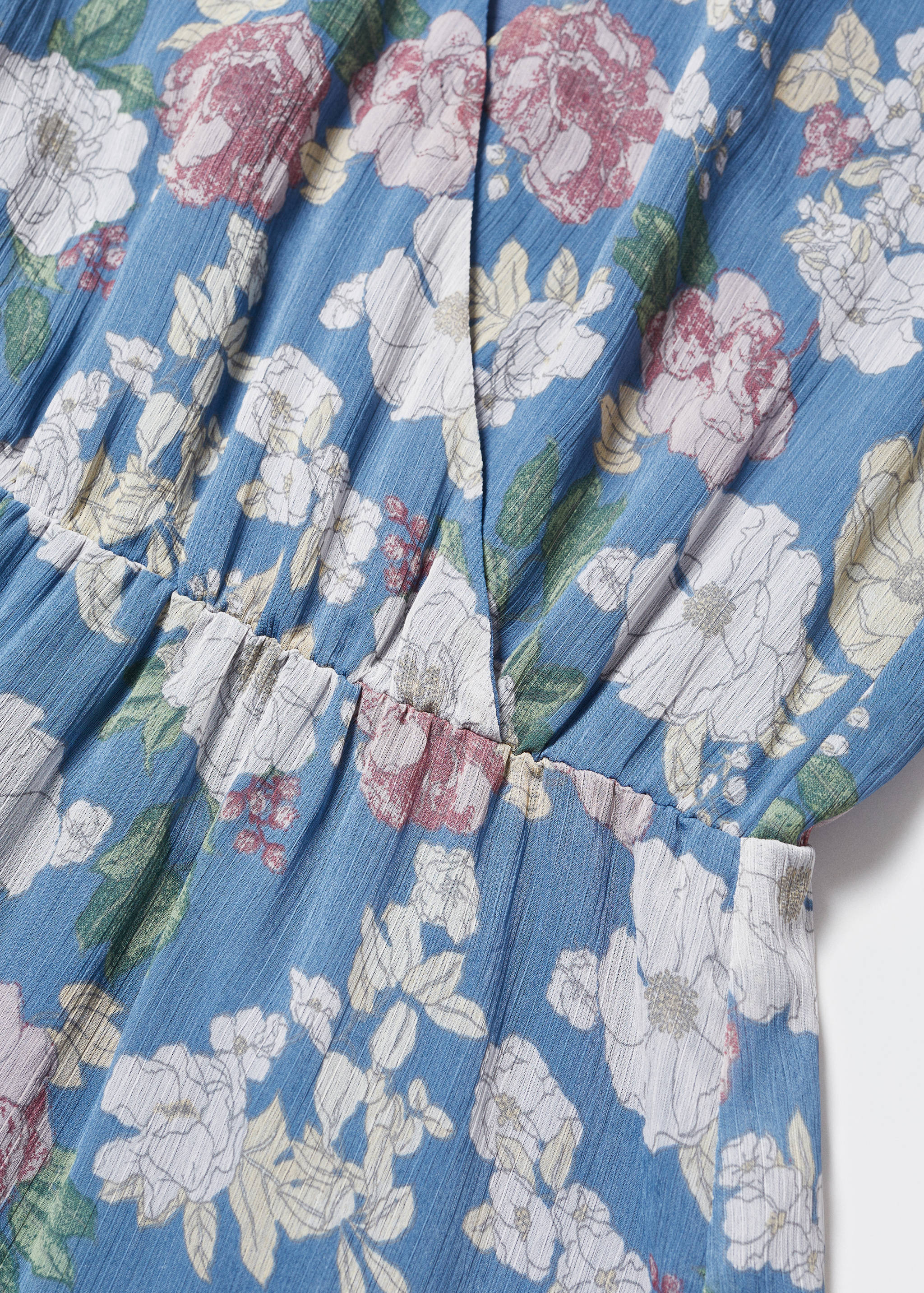 Floral chiffon dress - Details of the article 8