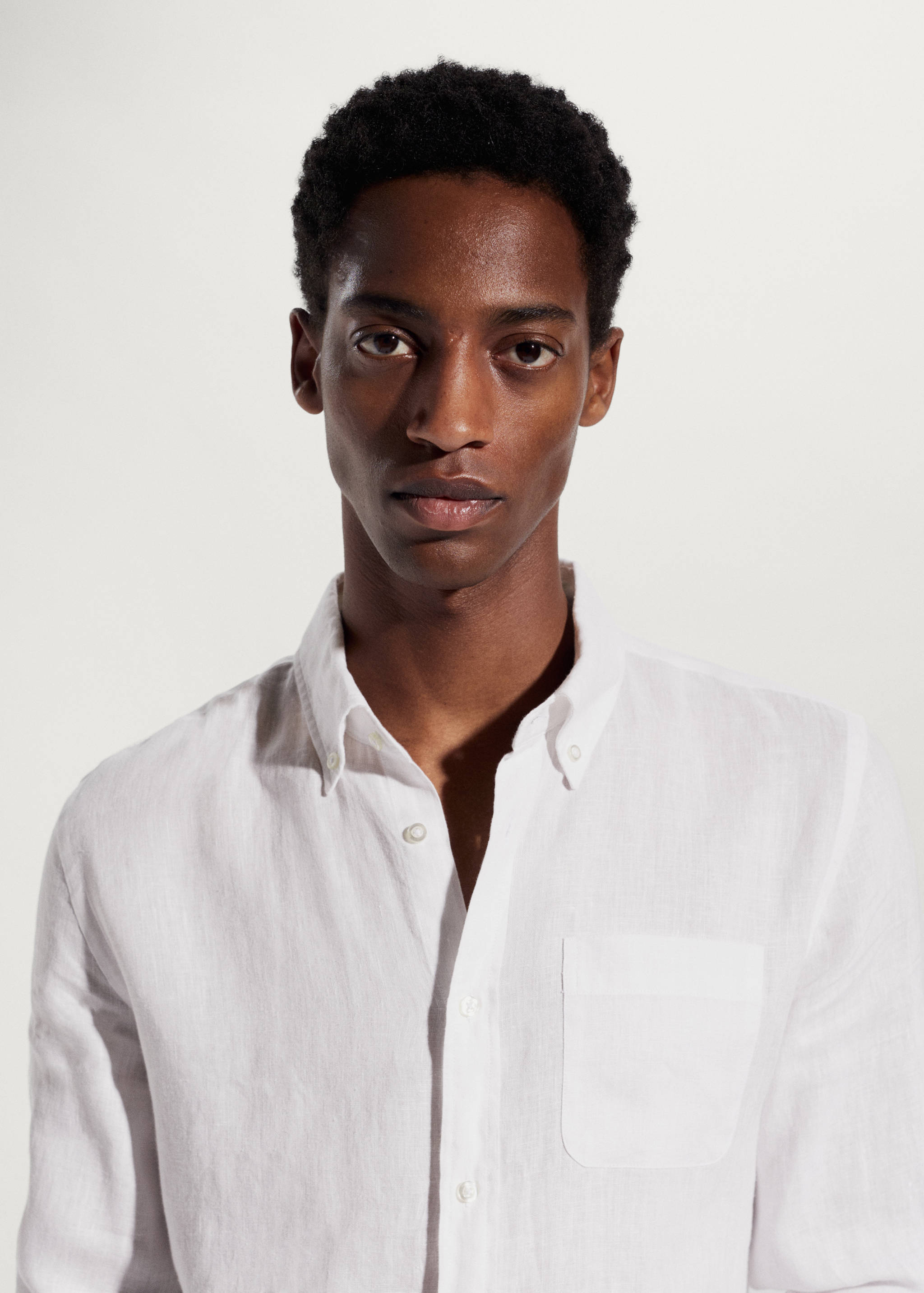 Camisa slim fit 100% lino - Detalle del artículo 2