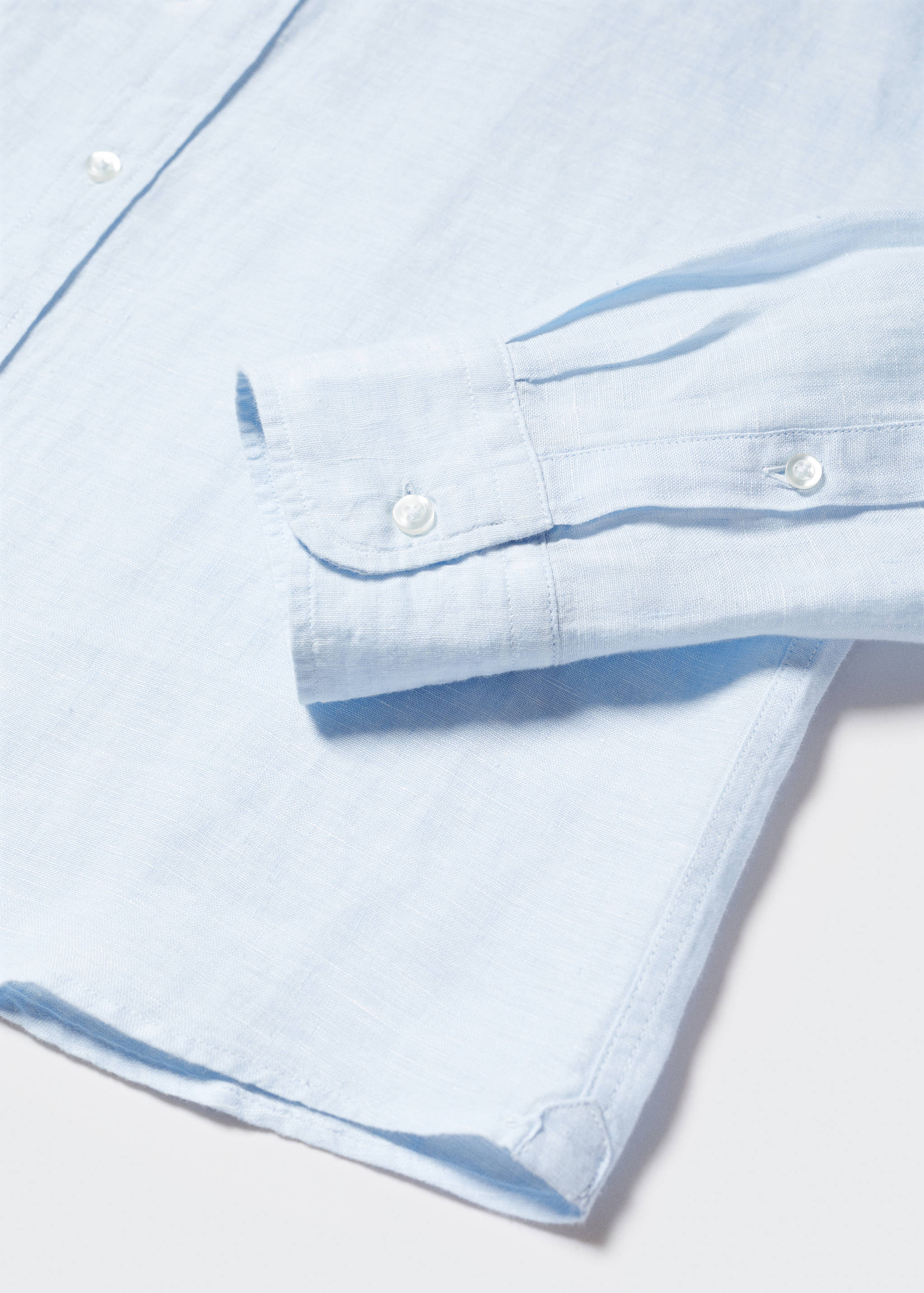 Camisa slim fit 100% lino - Detalle del artículo 8
